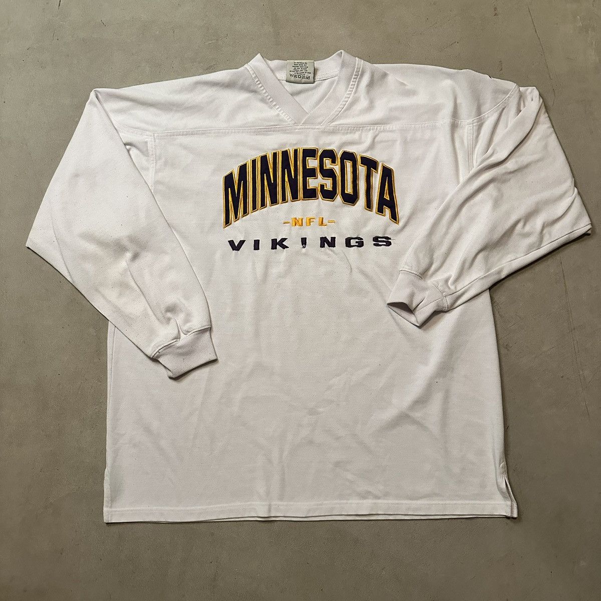 Lee Vintage Y2K Lee Sport NFL Minnesota Vikings Long Sleeve Size US XXL / EU 58 / 5 - 2 Thumbnail