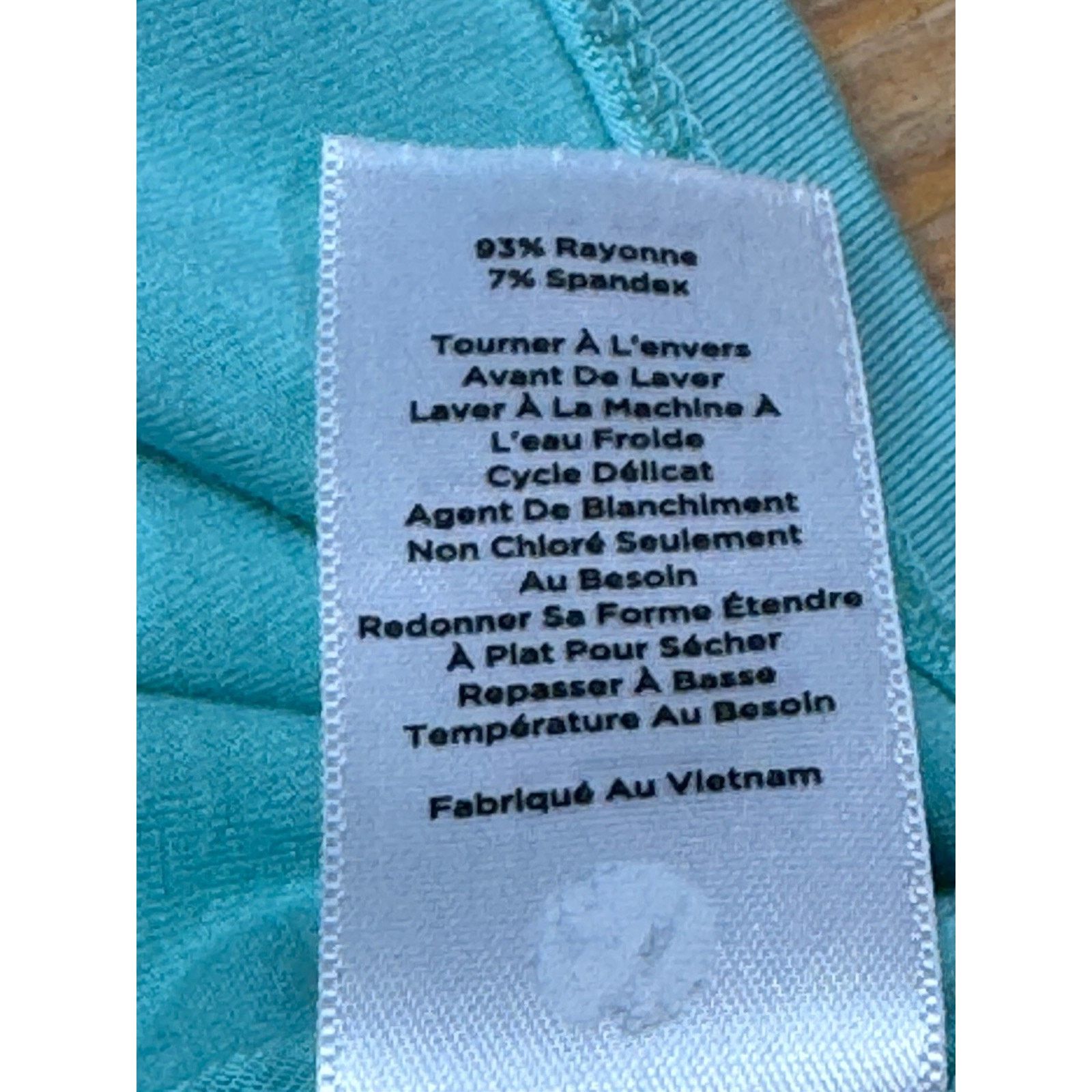 Other Talbots Top Women M Blue Scoop Neck Tee Rayon Stretch Casual Size M / US 6-8 / IT 42-44 - 7 Thumbnail
