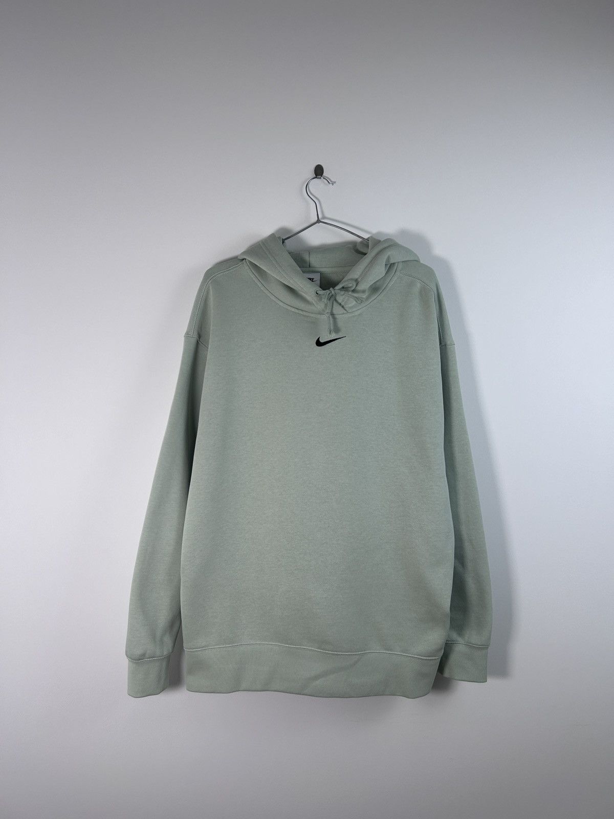 Nike × Vintage Nike Woman Center Swoosh Logo Hoodie Size S / US 4 / IT 40 - 2 Thumbnail