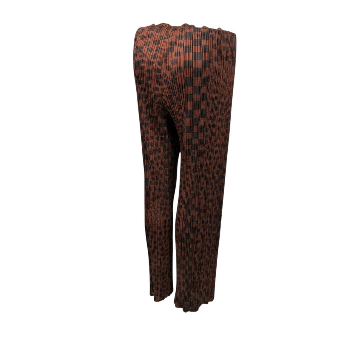 Issey Miyake 🔥VINTAGE PLEATS PLEASE ISSEY MIYAKE PANTS POLKADOT DESIGN Size 26" / US 2 / IT 38 - 9 Thumbnail