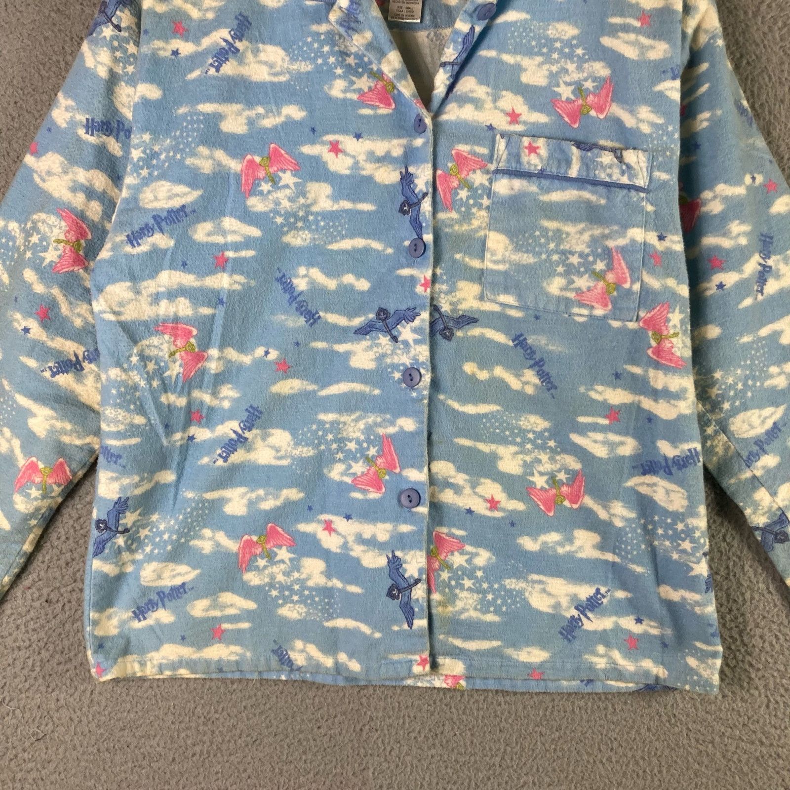Vintage Harry Potter Vintage Pajama Shirt 2001 Womens Size Small Size S / US 4 / IT 40 - 8 Thumbnail