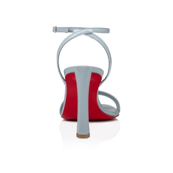 Christian Louboutin o1s1wg110924 Heeled Sandals in Blue Size US 6 / IT 36 - 3 Thumbnail