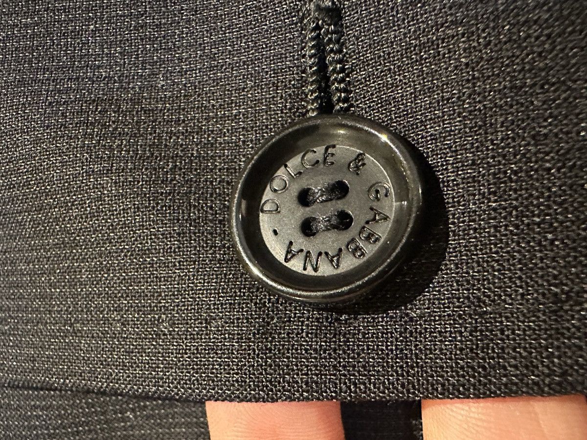Dolce & Gabbana Dolce & Gabbana Men's Suit Jacket – Classic Black Size 46R - 2 Thumbnail