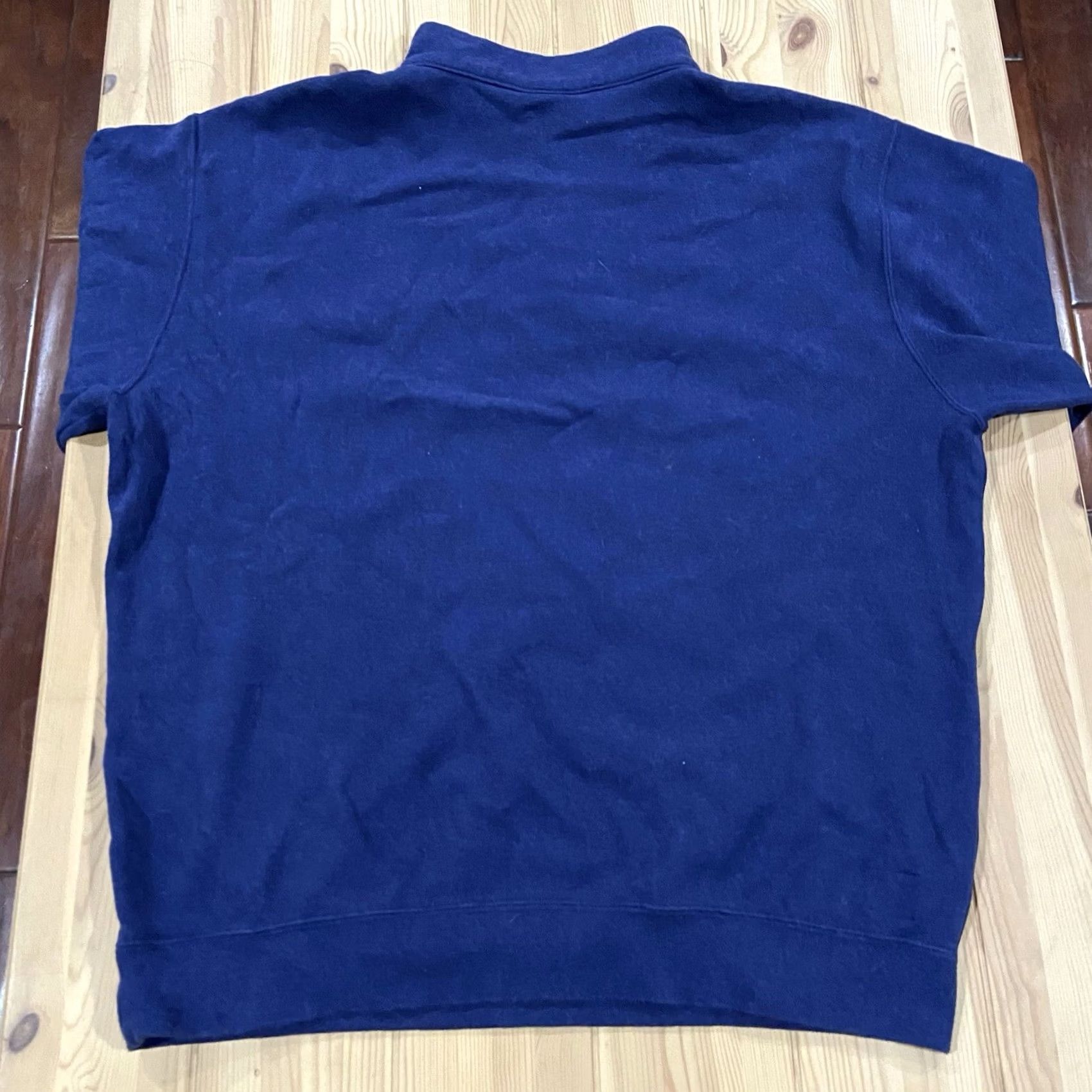 Peter Millar Peter Millar Sweater Pullover 1/4 Zip Blue Men L Regular KnIT All Seasons Golf Solid Logo Zip Front Size US L / EU 52-54 / 3 - 2 Thumbnail