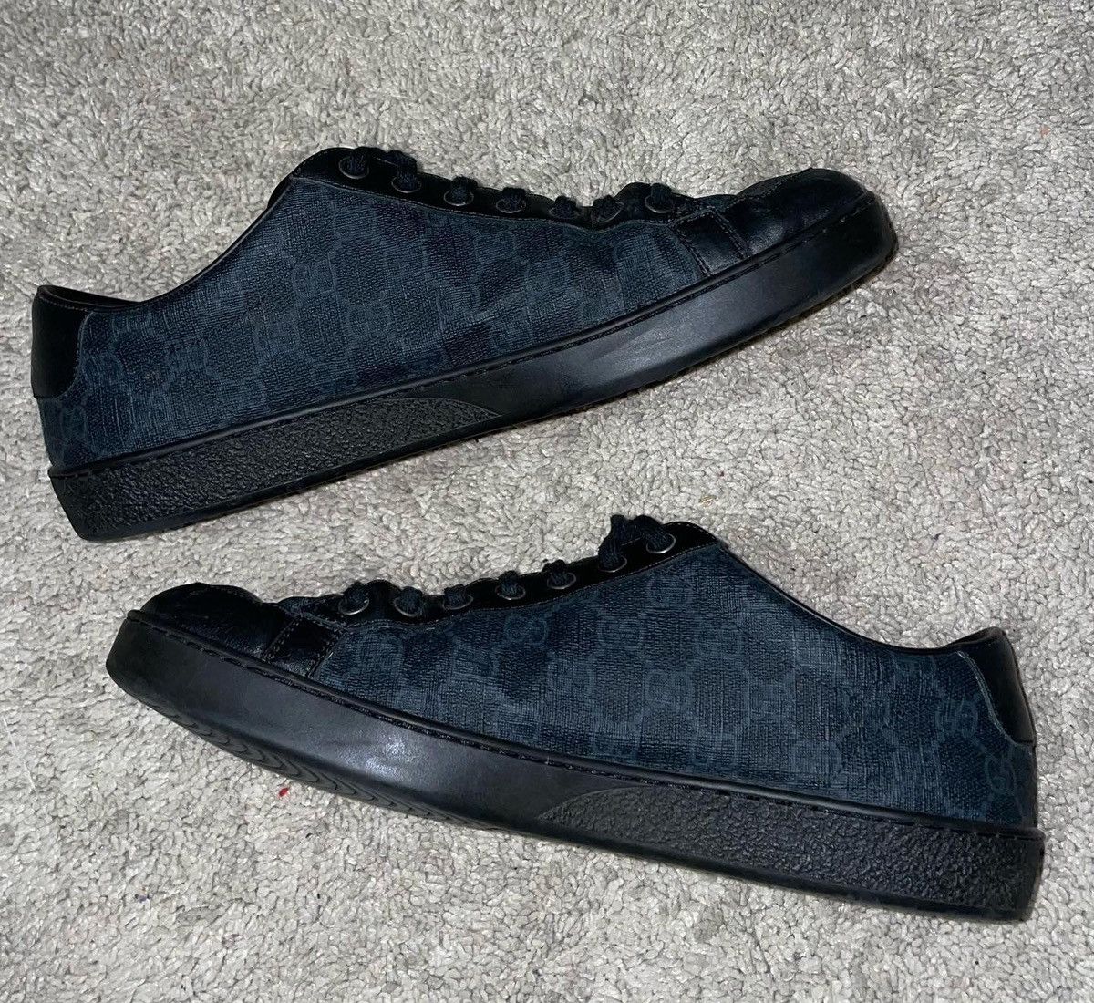 Gucci Gucci GG Canvas Print Shoes Size US 9.5 / EU 42-43 - 3 Thumbnail
