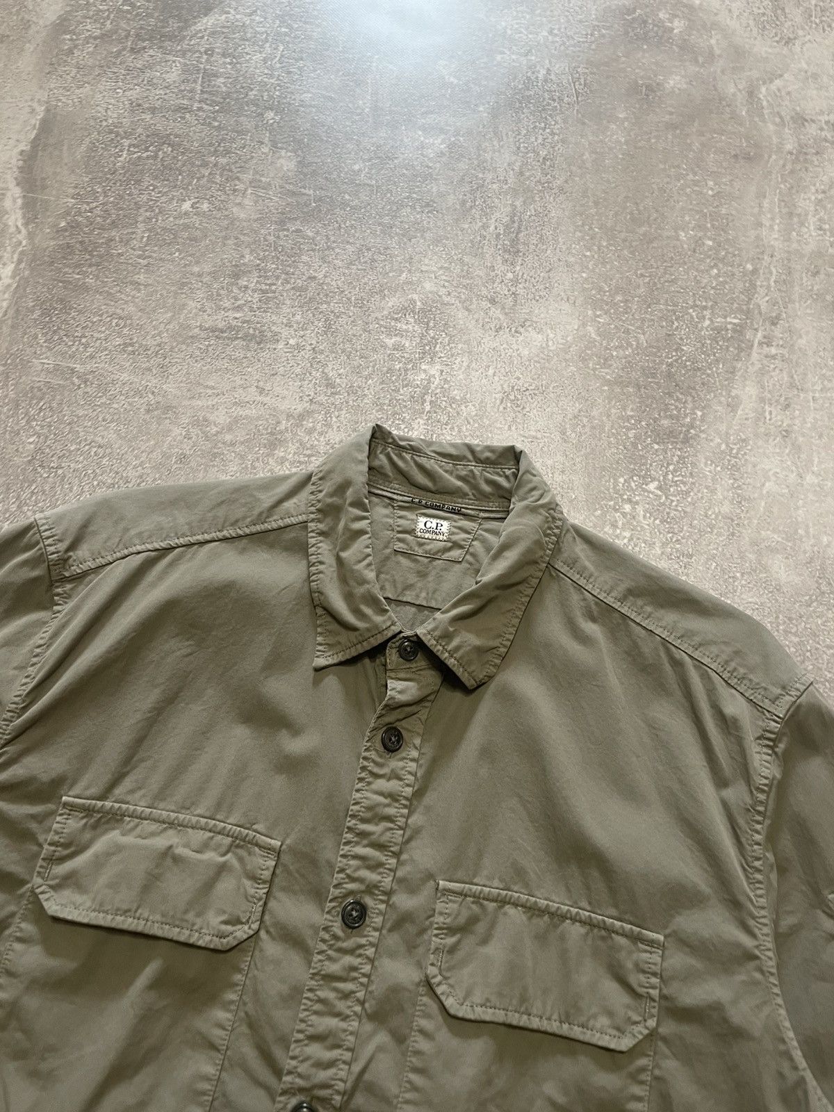 C.P. Company CP Company Khaki Owershirt Jacket Size US M / EU 48-50 / 2 - 2 Thumbnail