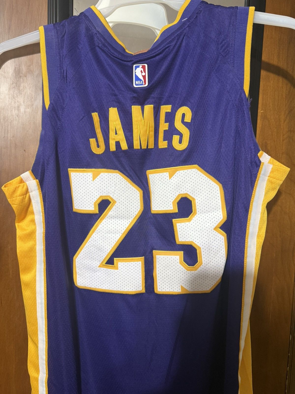 NBA Lebron James Lakers Jersey Size US M / EU 48-50 / 2 - 2 Thumbnail