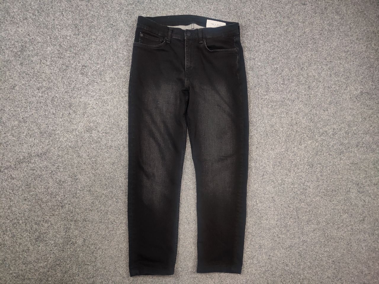 Rag & Bone Rag & Bone New York Design Black Washed Denim Jeans Vintage Size US 32 / EU 48 - 2 Thumbnail