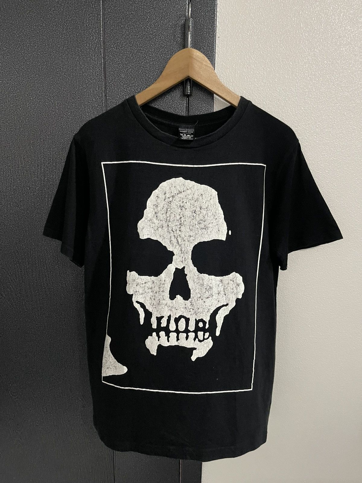 Number (N)ine number nine skeleton Charles Manson tee | Grailed