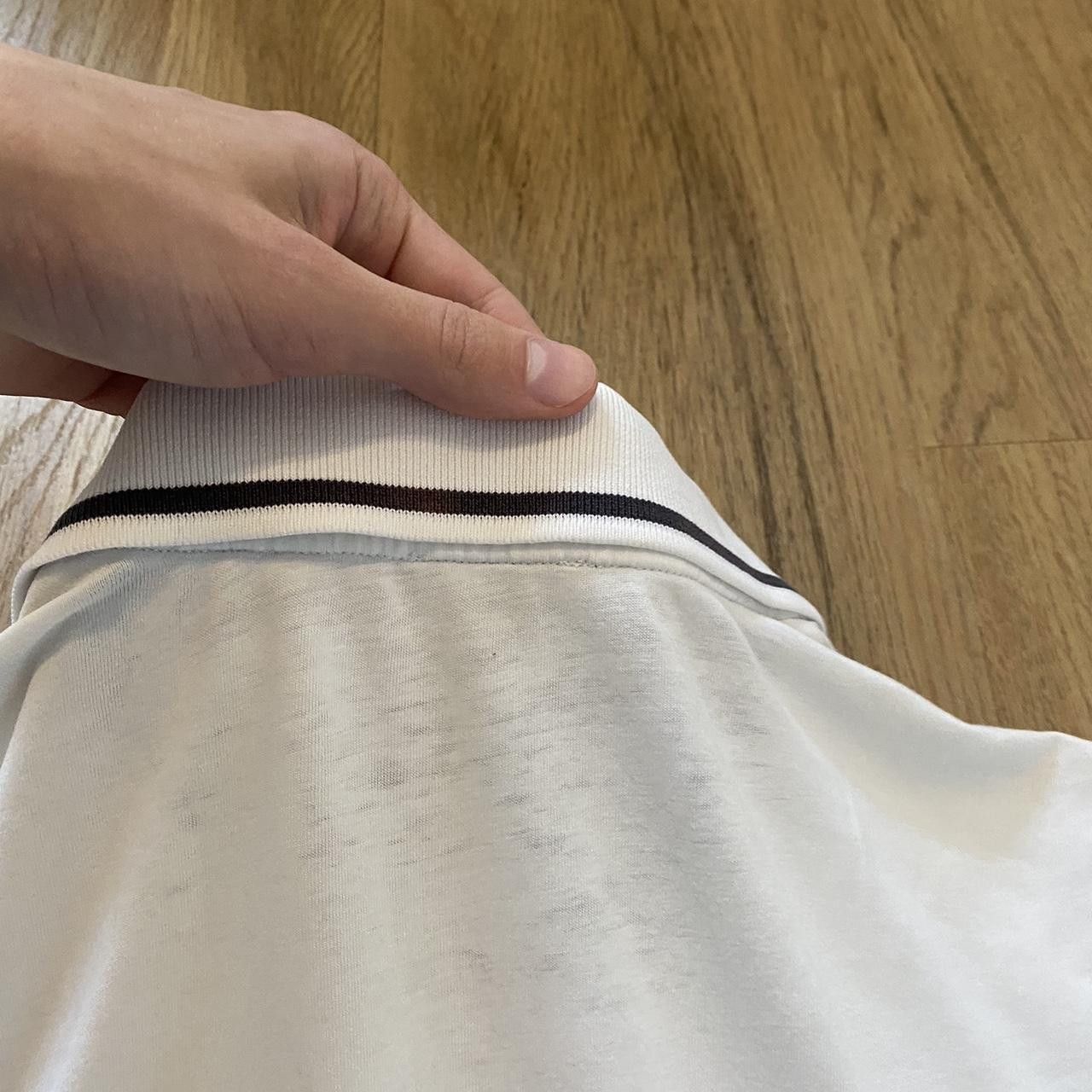 Emporio Armani White and black Armani Jeans polo shirt #poloshirt gym Size US M / EU 48-50 / 2 - 7 Thumbnail