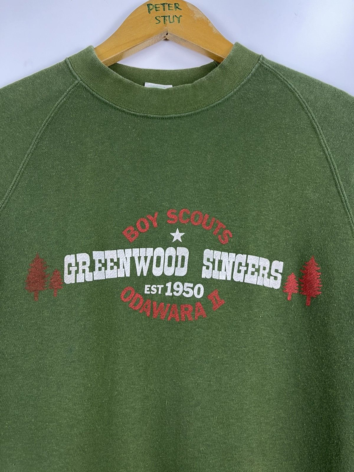 Vintage Vintage Boy Scouts Greenwood Singers Sweatshirt Size US M / EU 48-50 / 2 - 10 Thumbnail