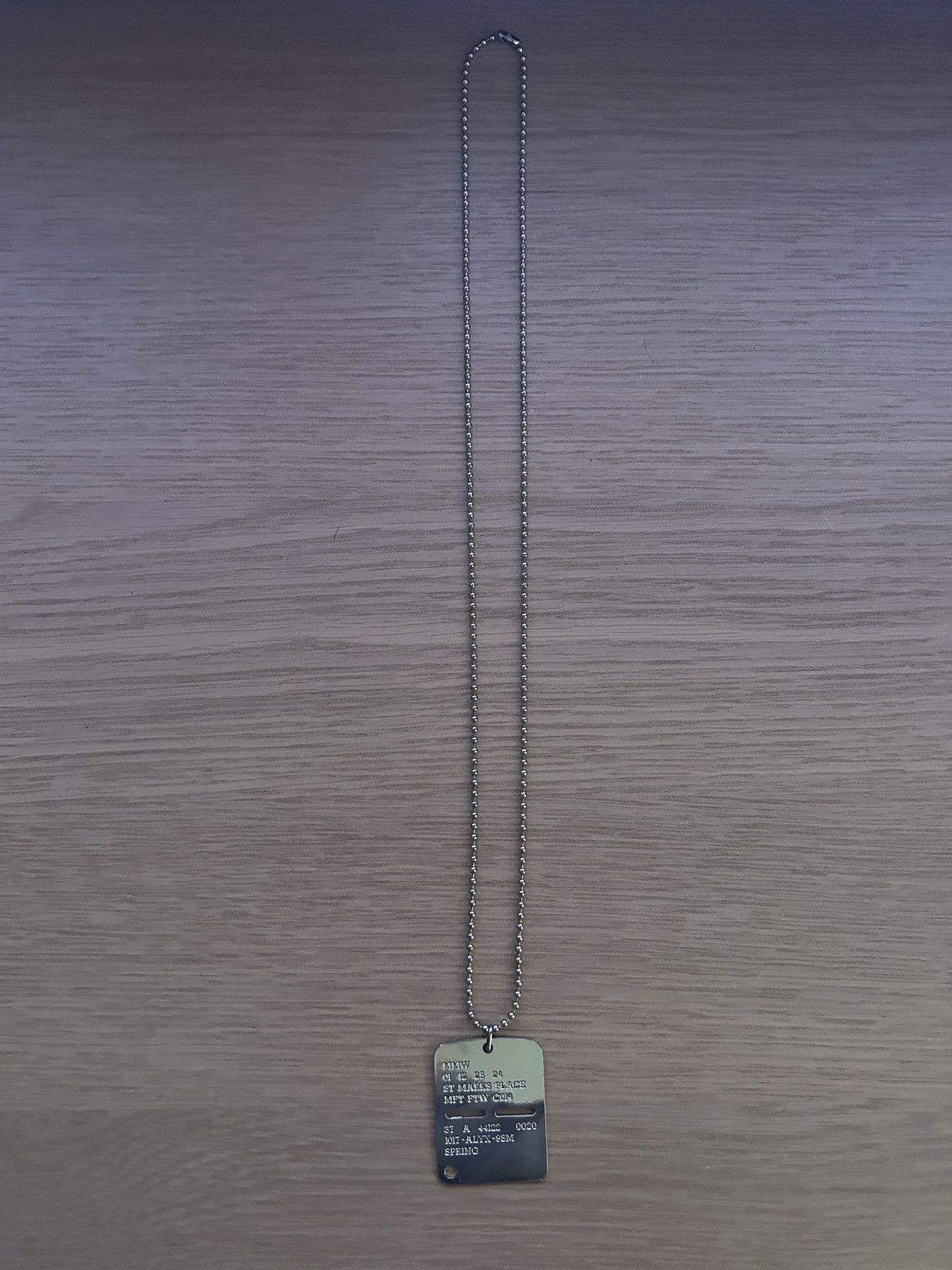 1017 ALYX 9SM × Alyx 1017 ALYX 9SM Military tag Size ONE SIZE - 2 Thumbnail