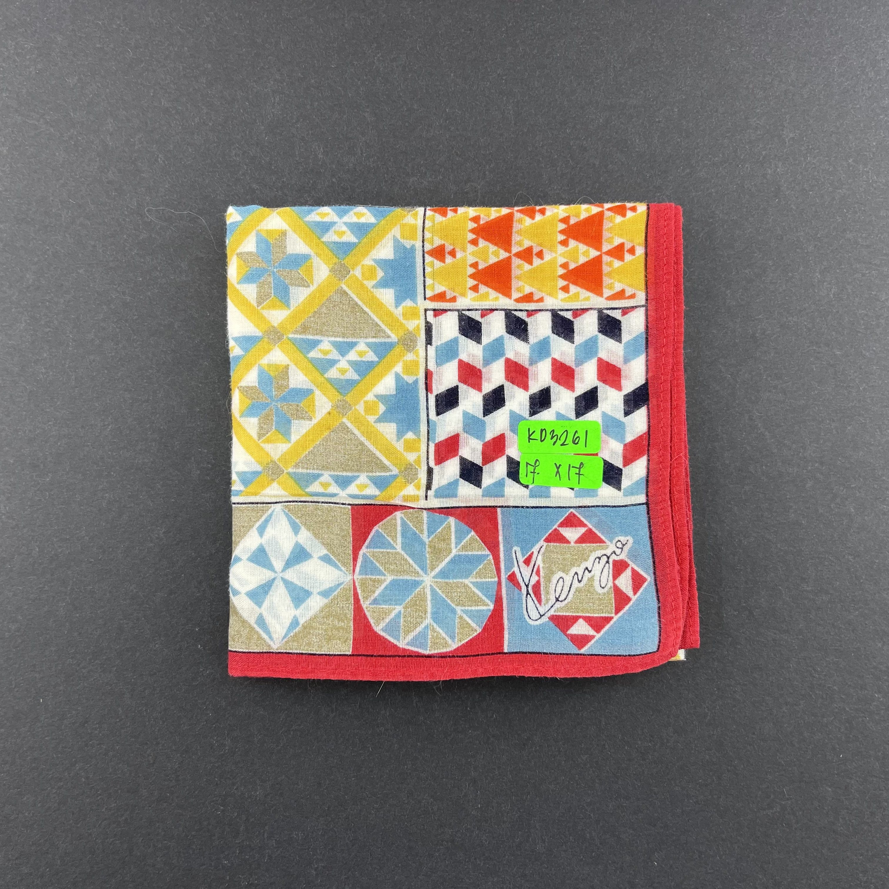 Kenzo Kenzo Handkerchief/Neckerchief/Bandana-KD3261 Size ONE SIZE - 6 Thumbnail