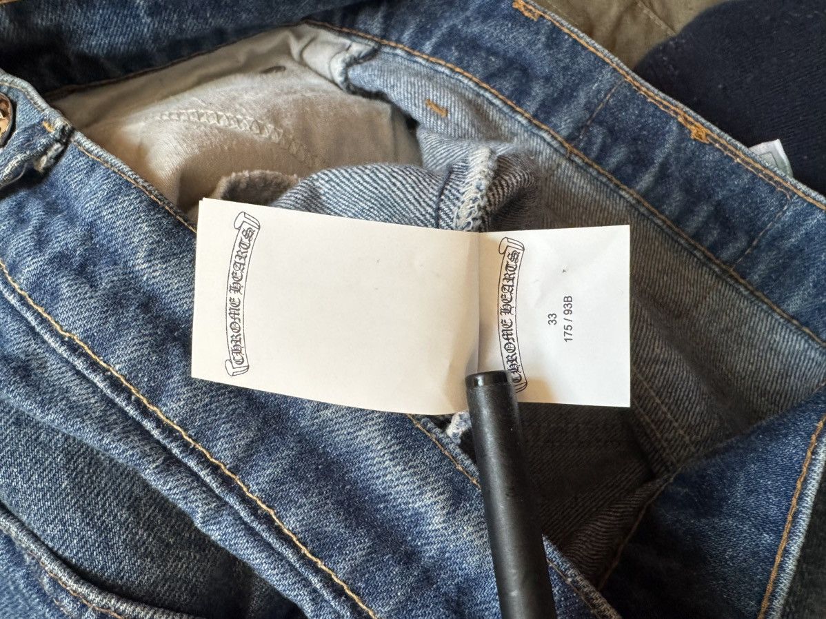 Chrome Hearts × Levi's Chrome Hearts Levi’s Cross Patch Jeans Size US 33 - 12 Thumbnail