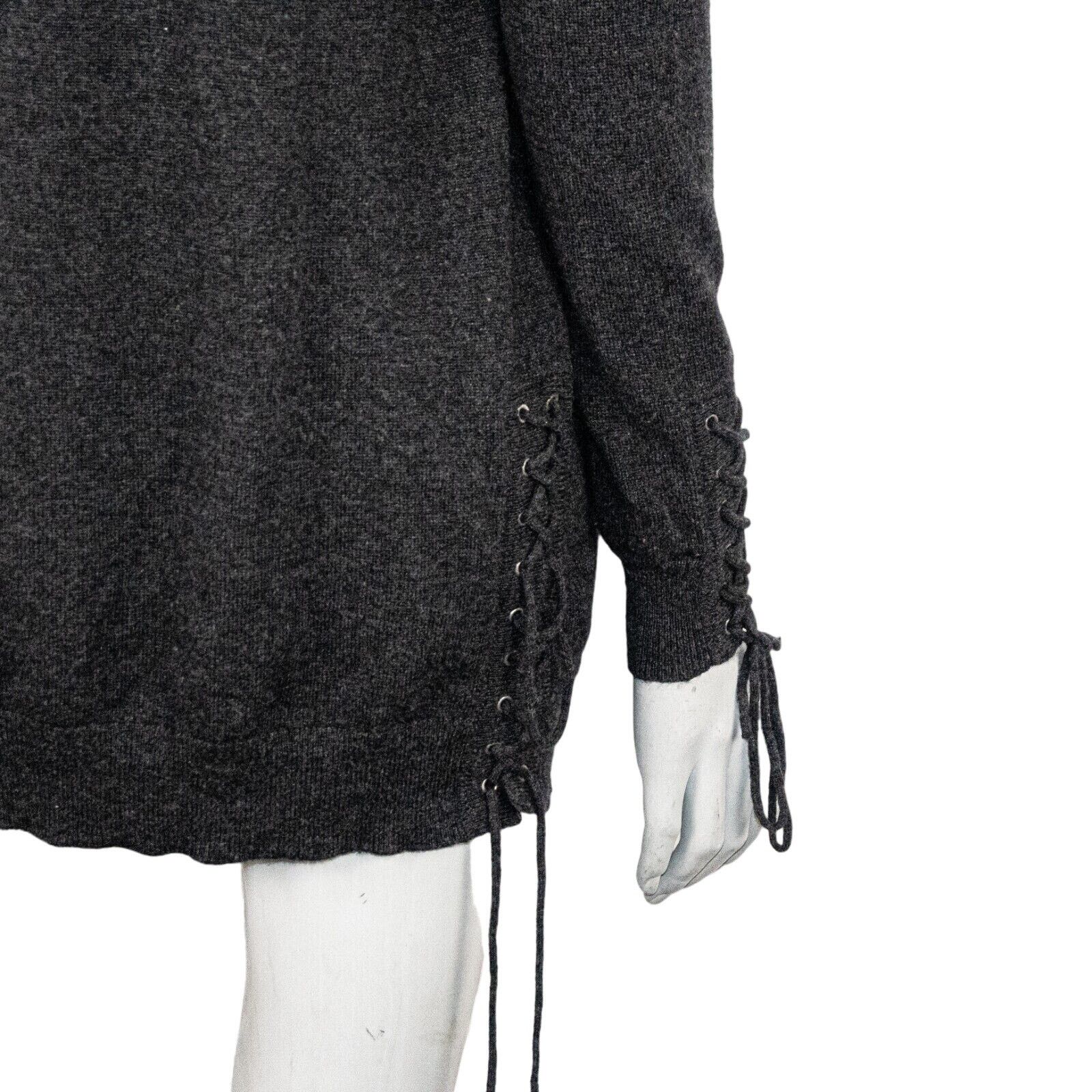 The Kooples The Kooples Wool Cashmere open front Cardigan lace up cuff Size S / US 4 / IT 40 - 11 Thumbnail