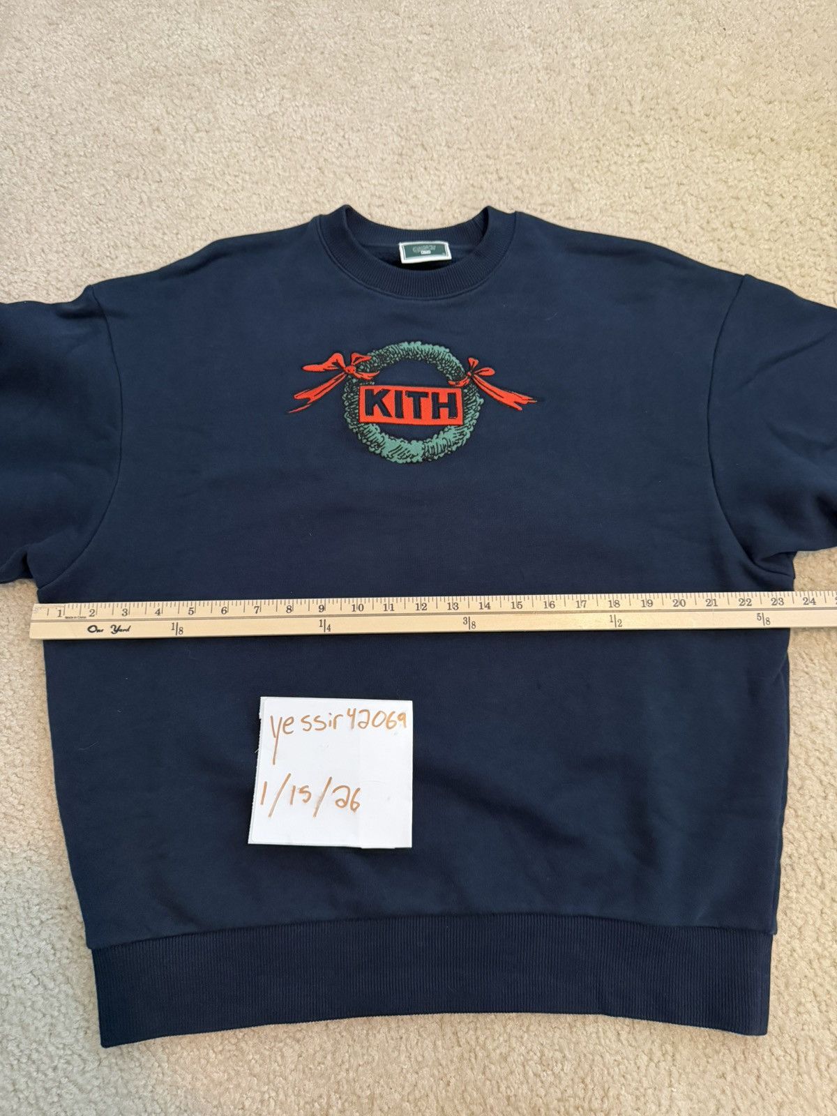 Kith Kith x Grinch Feast Nelson Crewneck Size US XS / EU 42 / 0 - 4 Thumbnail