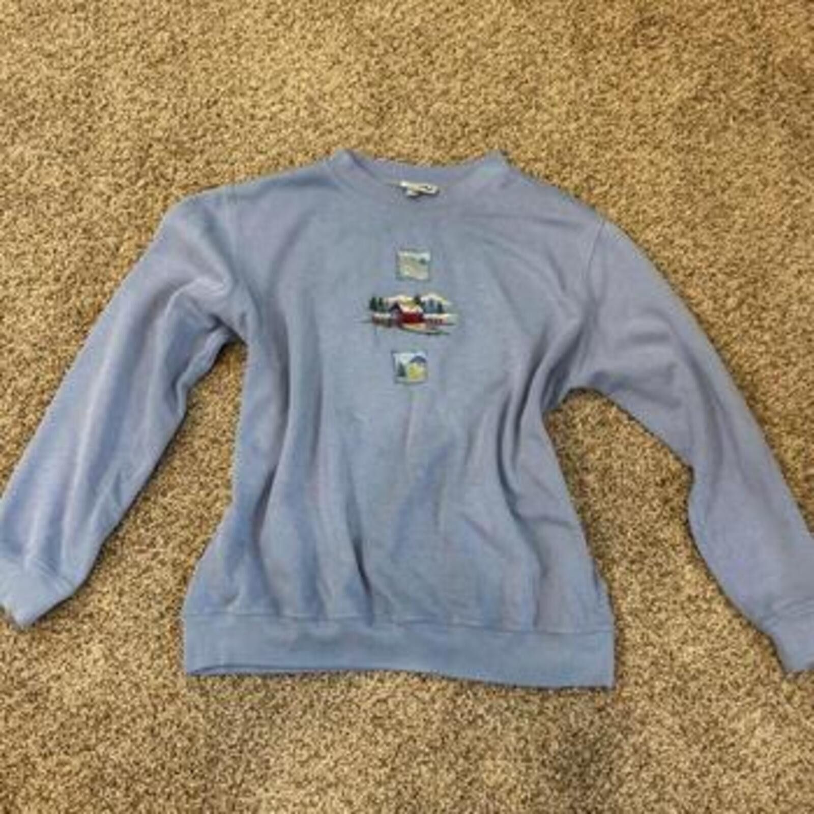 Niki Vintage Nikki Women's Winter Wonderland Embroidered Size M / US 6-8 / IT 42-44 - 4 Thumbnail