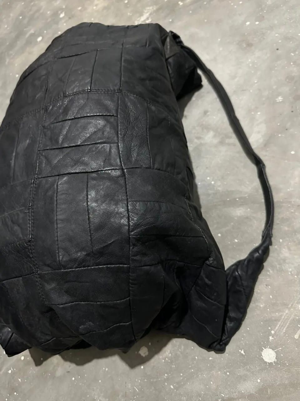 Leather Unknown Leather 2 Way Bag Nice Design Patches Size ONE SIZE - 10 Thumbnail