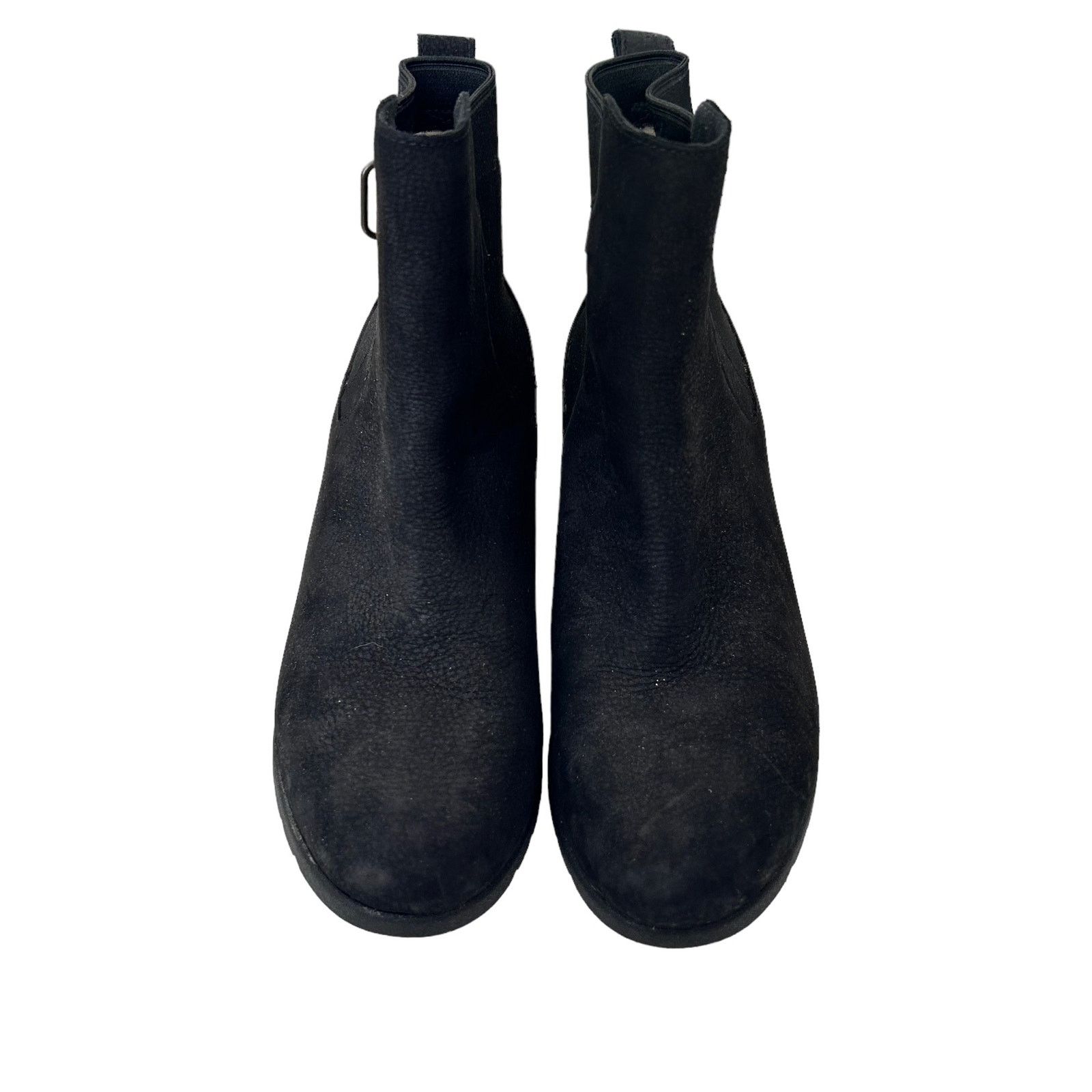 Ugg UGG Black Indra Wedge Waterproof Boots Sz 7.5 Size US 7.5 / IT 37.5 - 3 Thumbnail