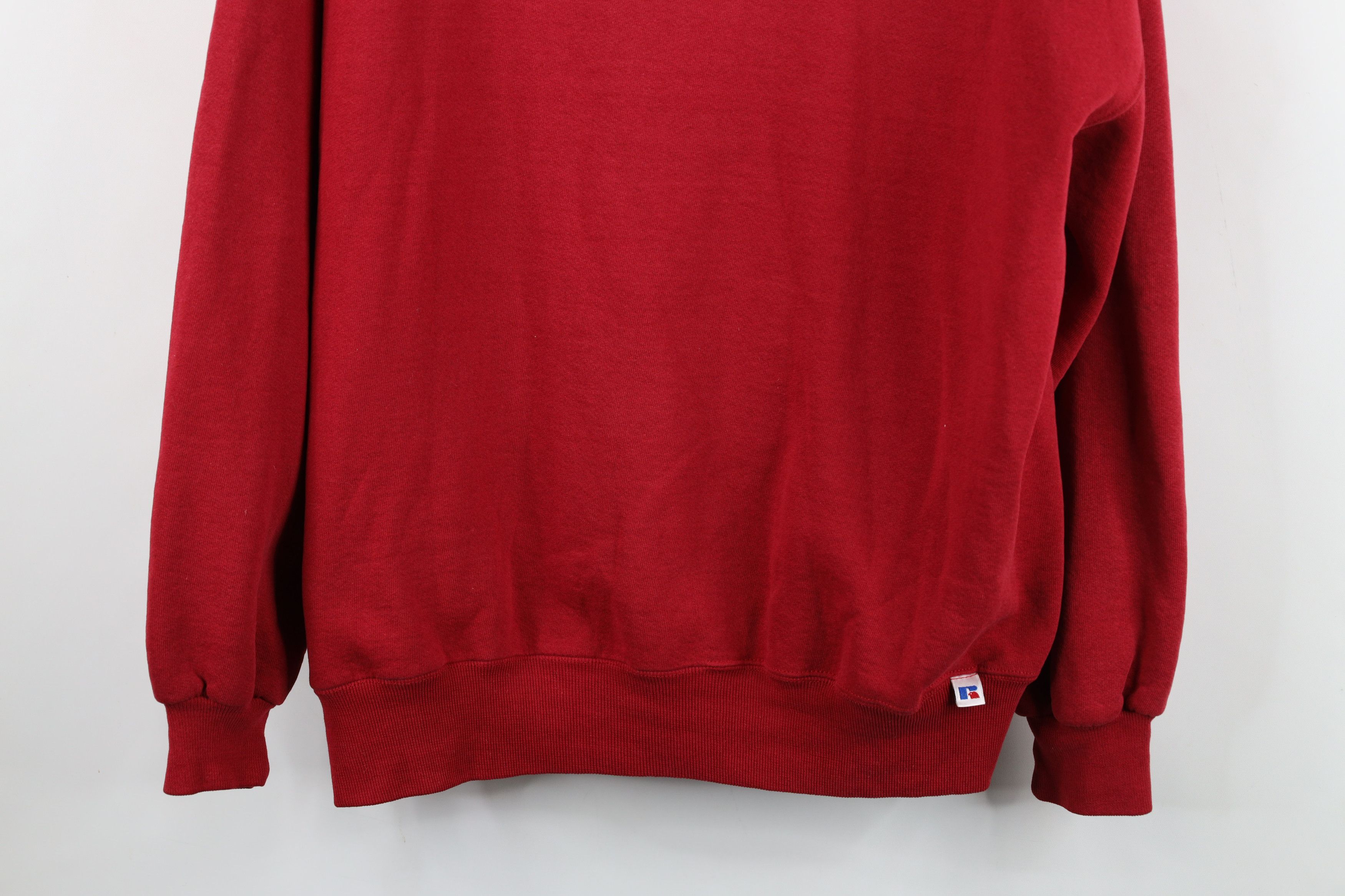 Russell Athletic Vintage 90s Russell Athletic Crewneck Sweatshirt Red USA Size US XXL / EU 58 / 5 - 3 Thumbnail