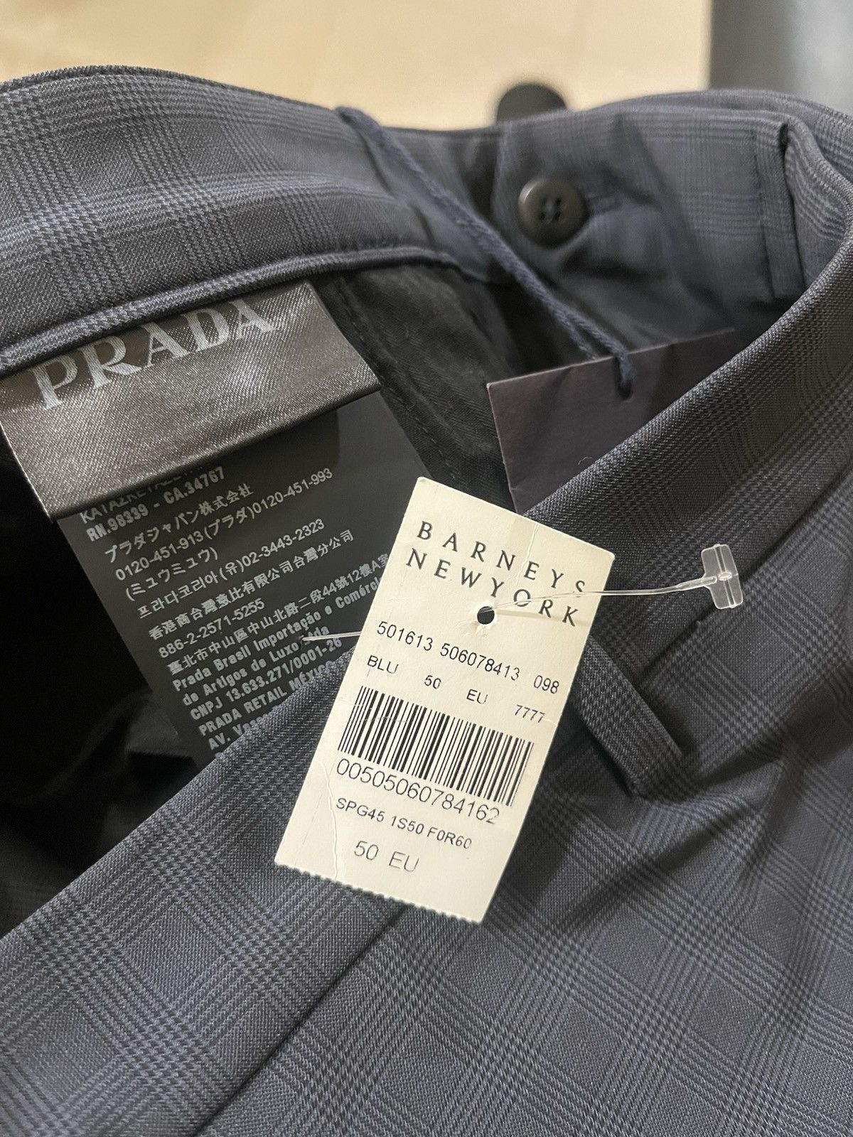 Prada Prada Pants With Ankle Strap Sz 50(Waist 34) Size US 34 / EU 50 - 12 Thumbnail