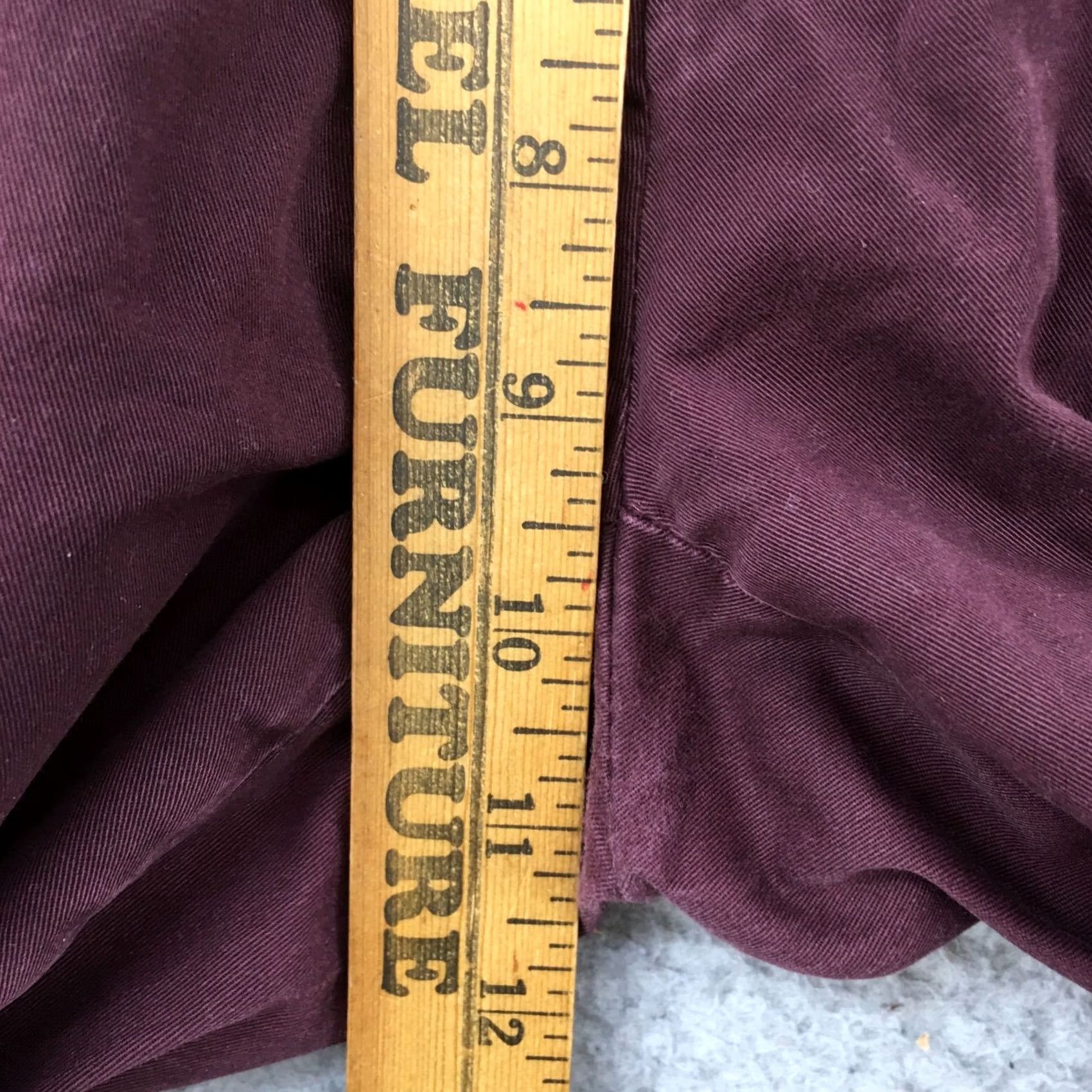 Banana Republic Banana Republic Pants Mens 30 Purple Fulton Skinny Chino 30x32 actual 32x30 Zip Size US 30 / EU 46 - 7 Thumbnail