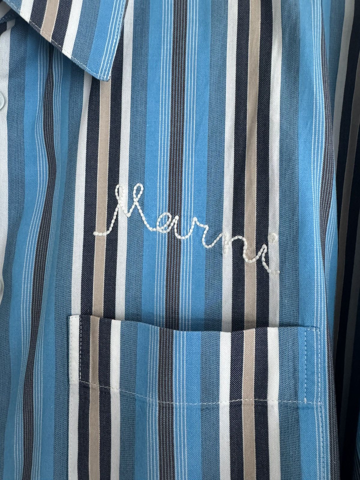 Marni Marni Striped Button Up Size US XL / EU 56 / 4 - 2 Thumbnail
