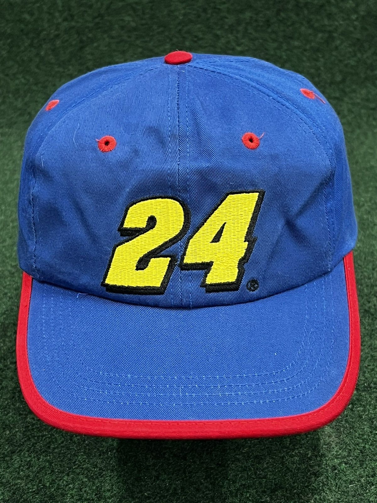 NASCAR × Vintage 90s Nascar Jeff Gordon Strapback Hat Size ONE SIZE - 1 Thumbnail