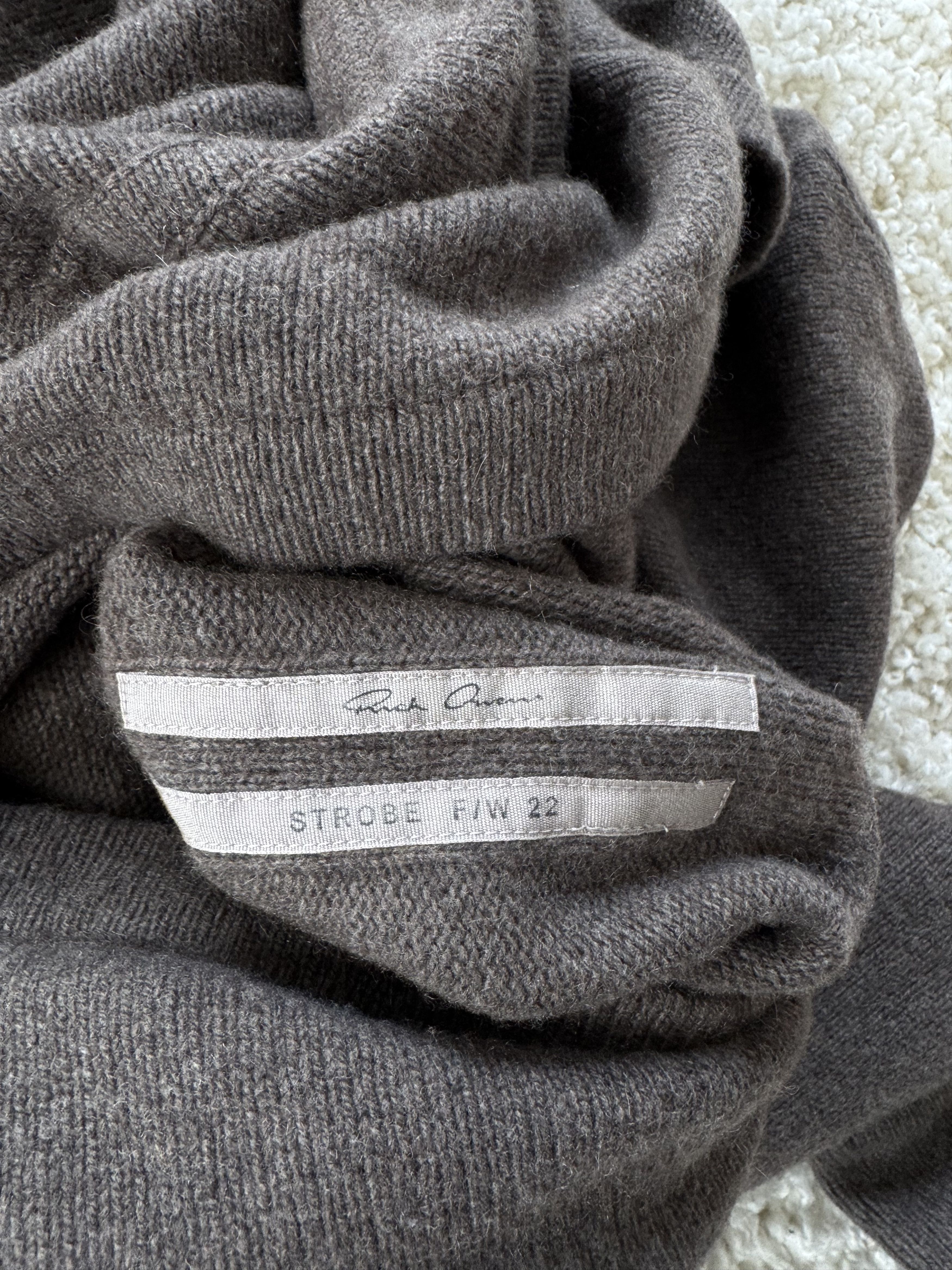 Rick Owens Gray Tommy Hoodie Size US M / EU 48-50 / 2 - 8 Thumbnail