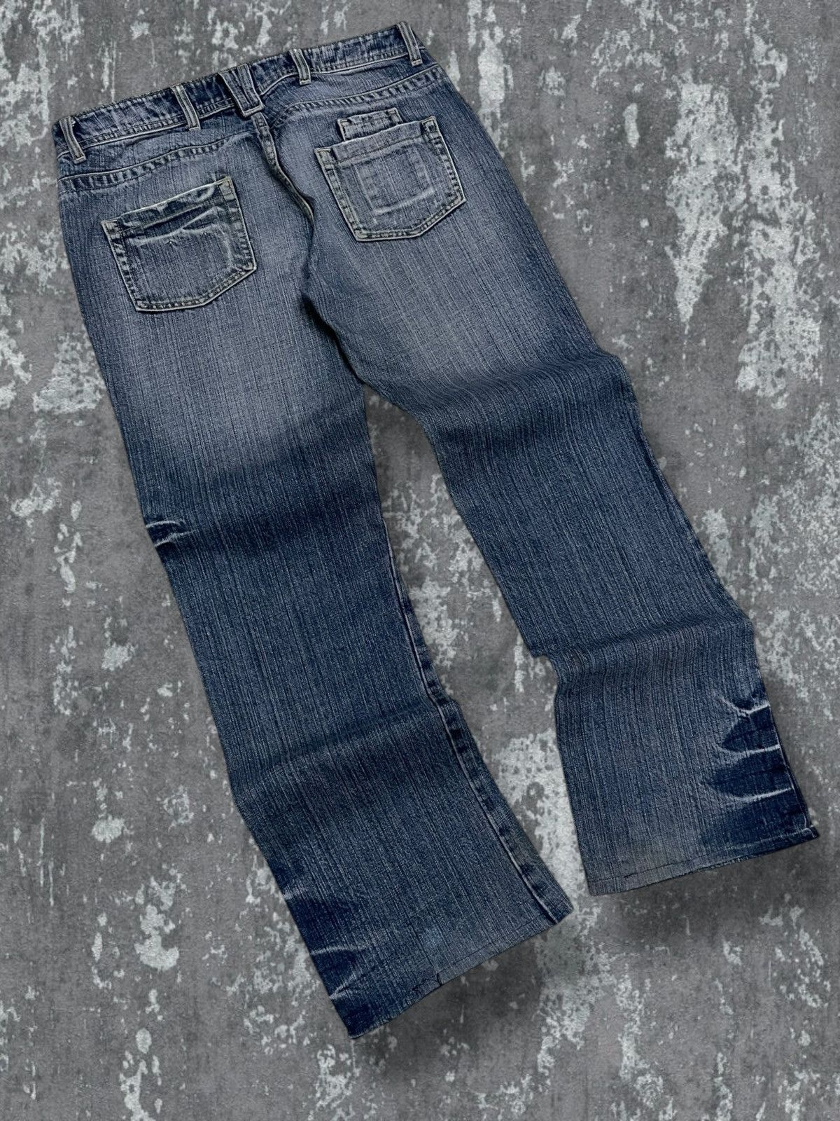 Hysteric Glamour Vintage 90s Rare Japan Designer Camel Road Distressed Denim Size US 31 - 10 Thumbnail