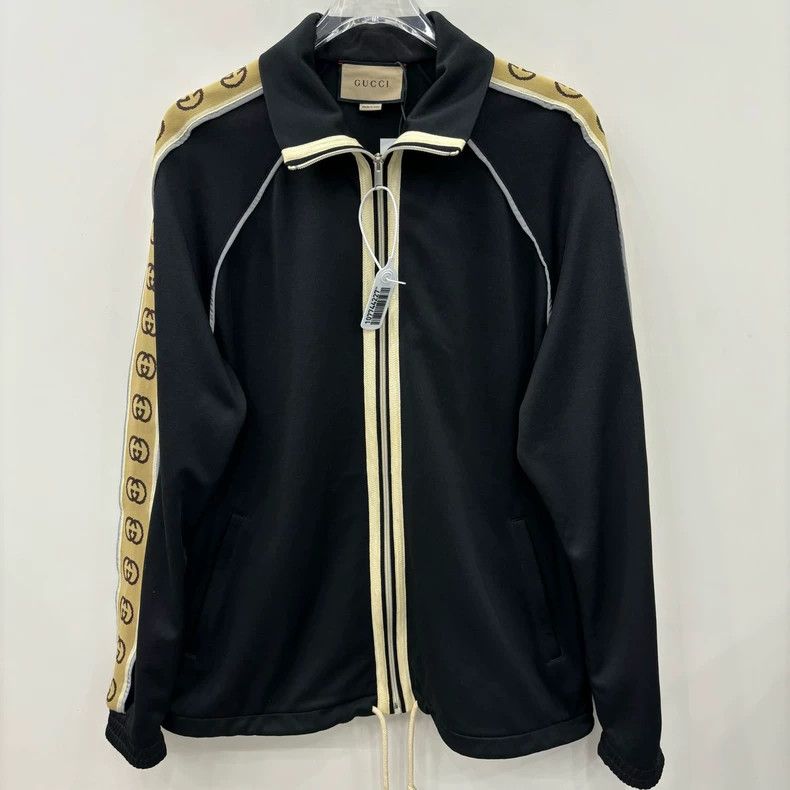 Gucci GucciSide-sleeved Logo striped casual long-sleeved jacket 2 Size US L / EU 52-54 / 3 - 1 Thumbnail