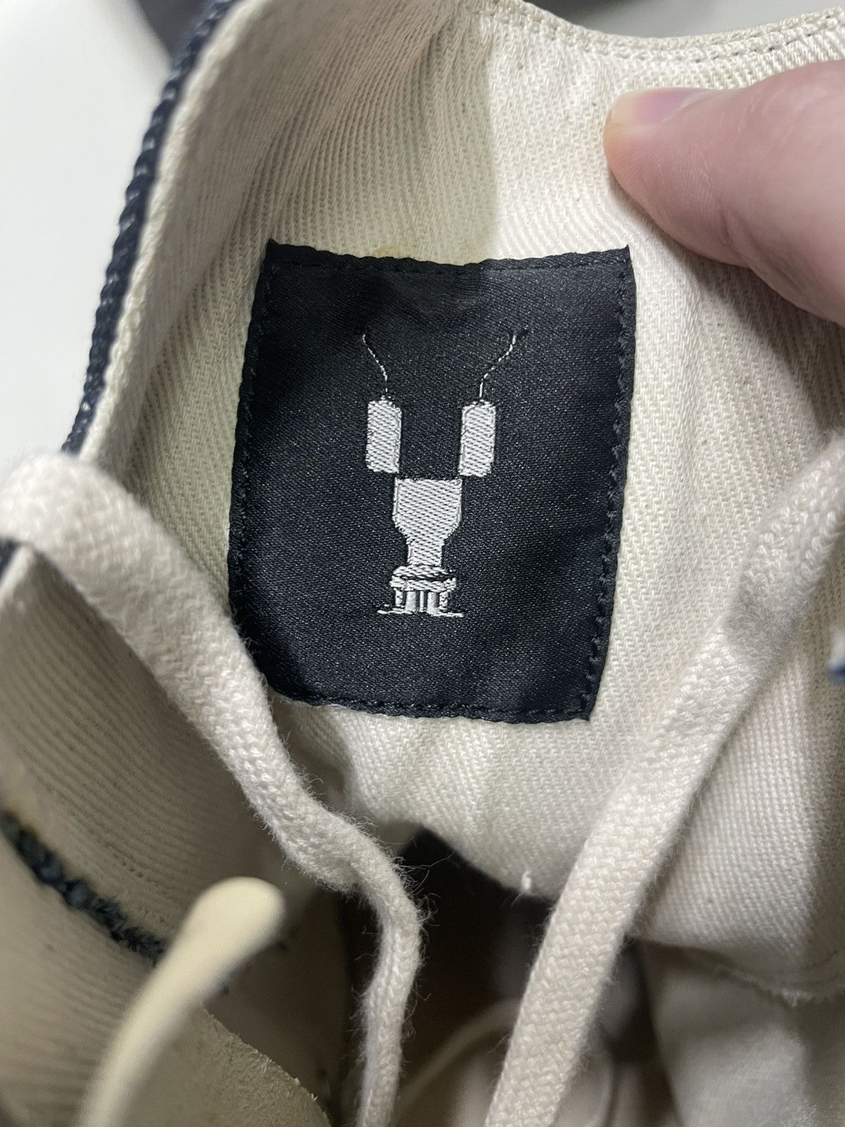 Rick Owens Drkshdw FW19 “So Cunt” Ramones Sneakers Size US 10.5 / EU 43-44 - 10 Thumbnail