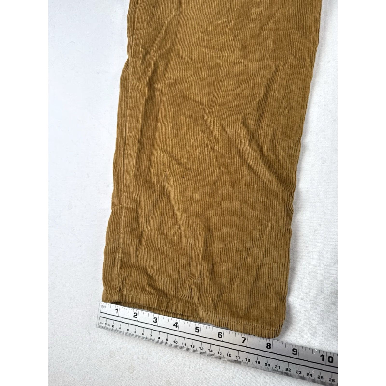 Levi's Levi's Women's 94 Baggy Dark Tan Corduroy Pants - Size 30x32 Size 30" / US 8 / IT 44 - 6 Thumbnail