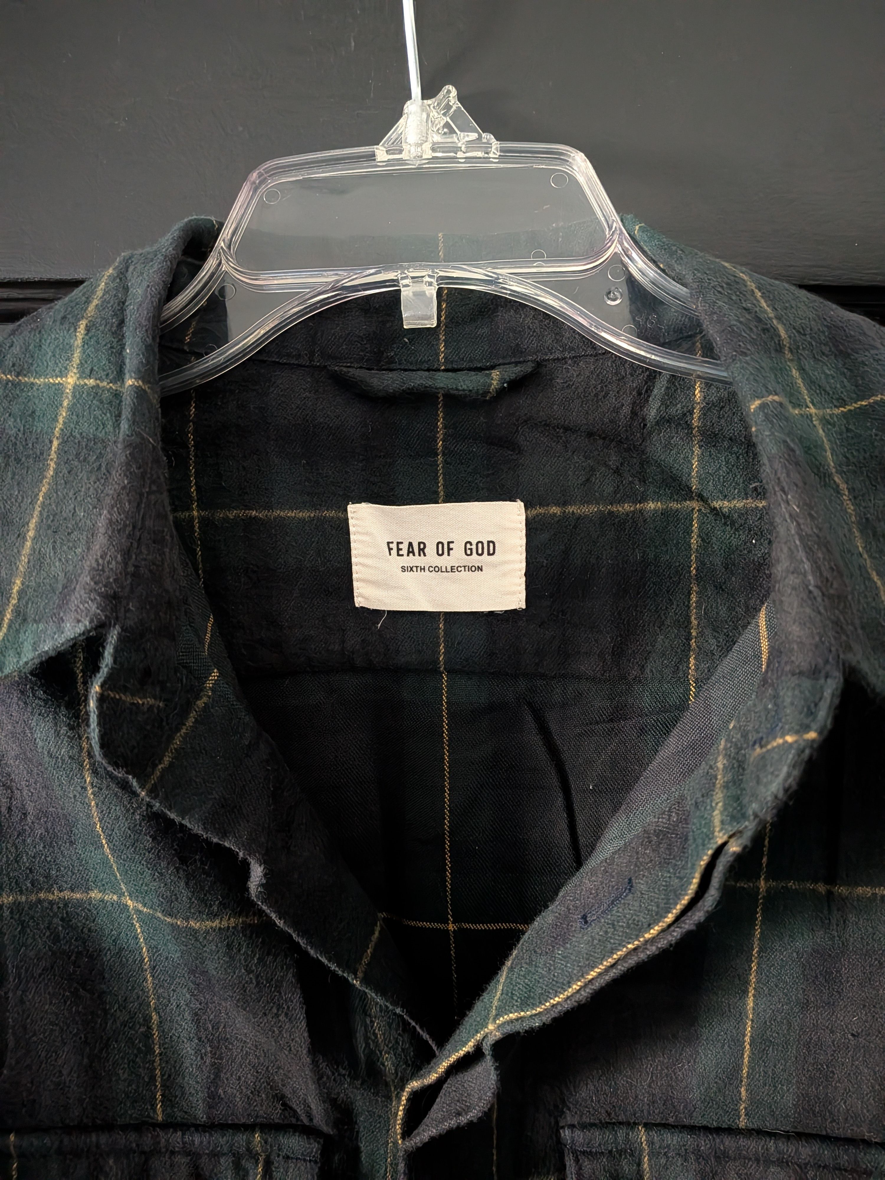 Fear of God 6th Collection Flannel Button Up Size US XL / EU 56 / 4 - 2 Thumbnail