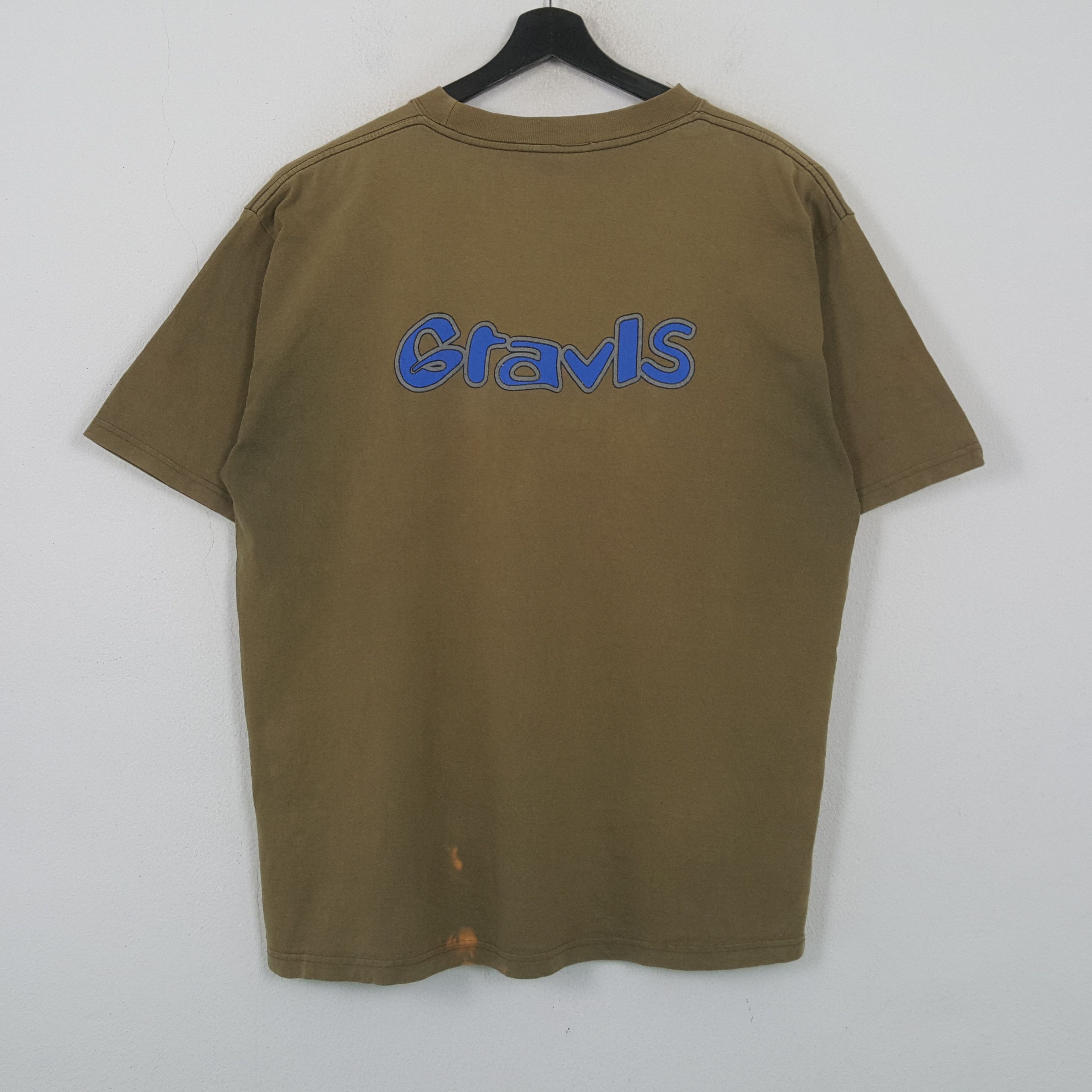 Gravis Gravis Streetwear Skateboard Style Tshirt RR7 Size US XL / EU 56 / 4 - 1 Thumbnail