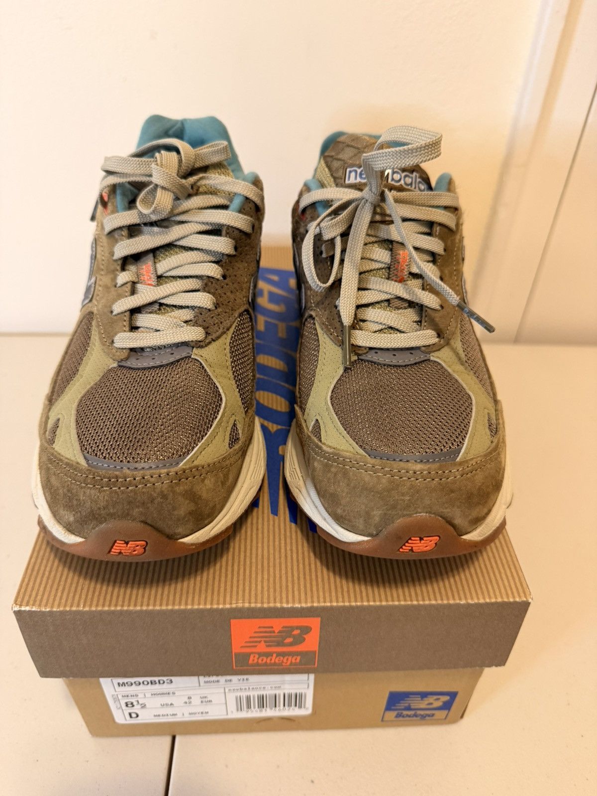 Bodega × New Balance New Balance Bodega x 990v3 Made In USA Anniversary by sz 8.5 Size US 8.5 / EU 41-42 - 3 Thumbnail