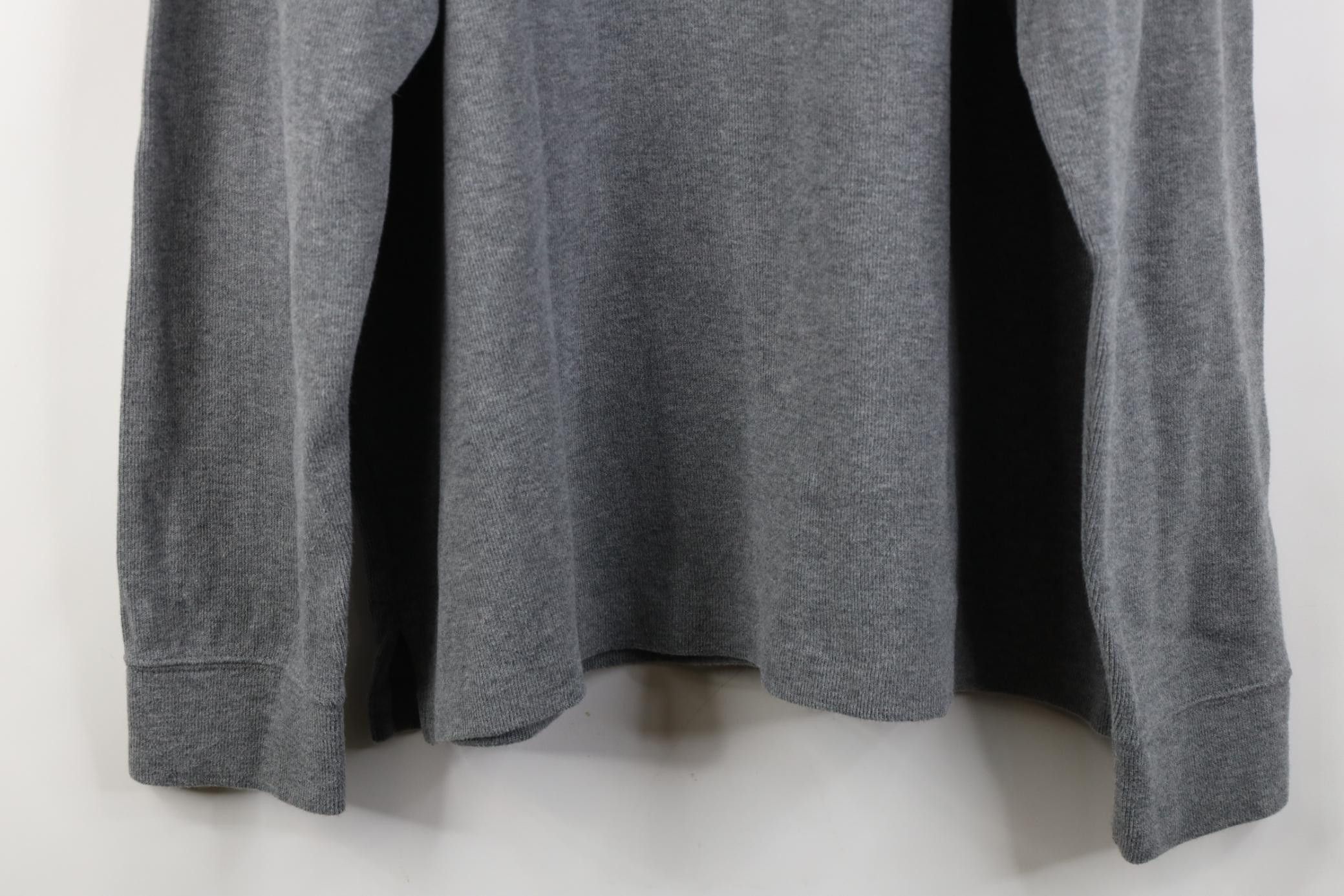Polo Ralph Lauren Vintage 90s Ralph Lauren Knit 1/4 Zip Pullover Sweater Gray Size US XL / EU 56 / 4 - 12 Thumbnail