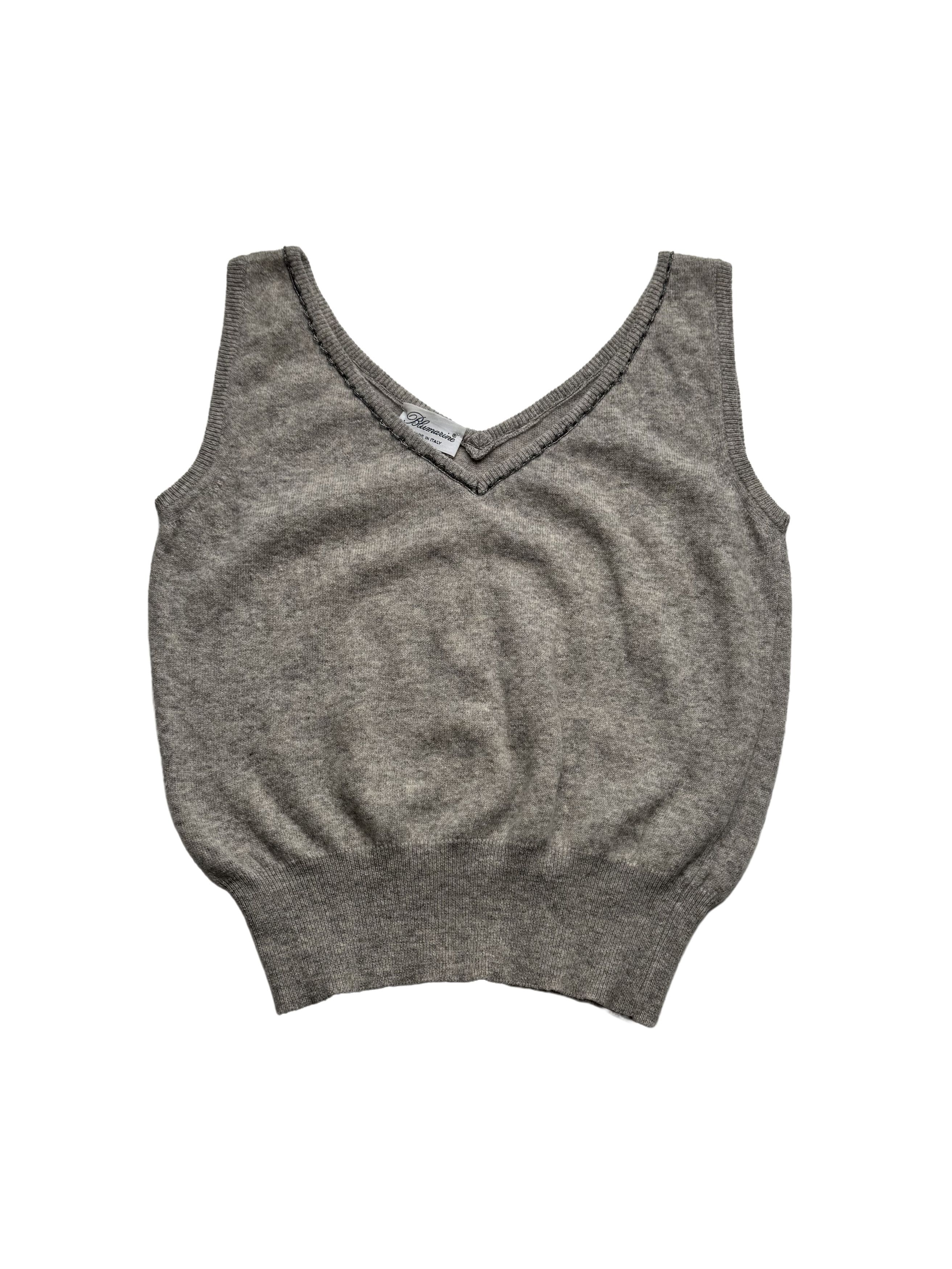 Blumarine Blumarine Vintage Laine-Wool Tank Top Size M / US 6-8 / IT 42-44 - 4 Thumbnail