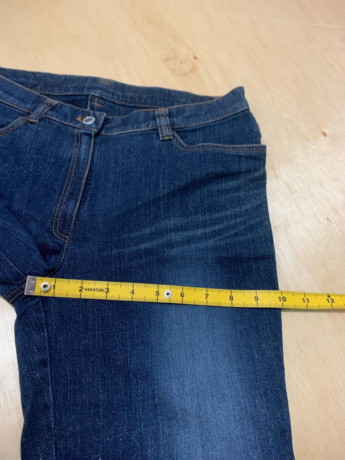 14th Addiction × 20471120 × Japanese Brand Vintage Japanese La Moda Goji Multi Zipper Denim Jeans Size US 30 / EU 46 - 15 Thumbnail