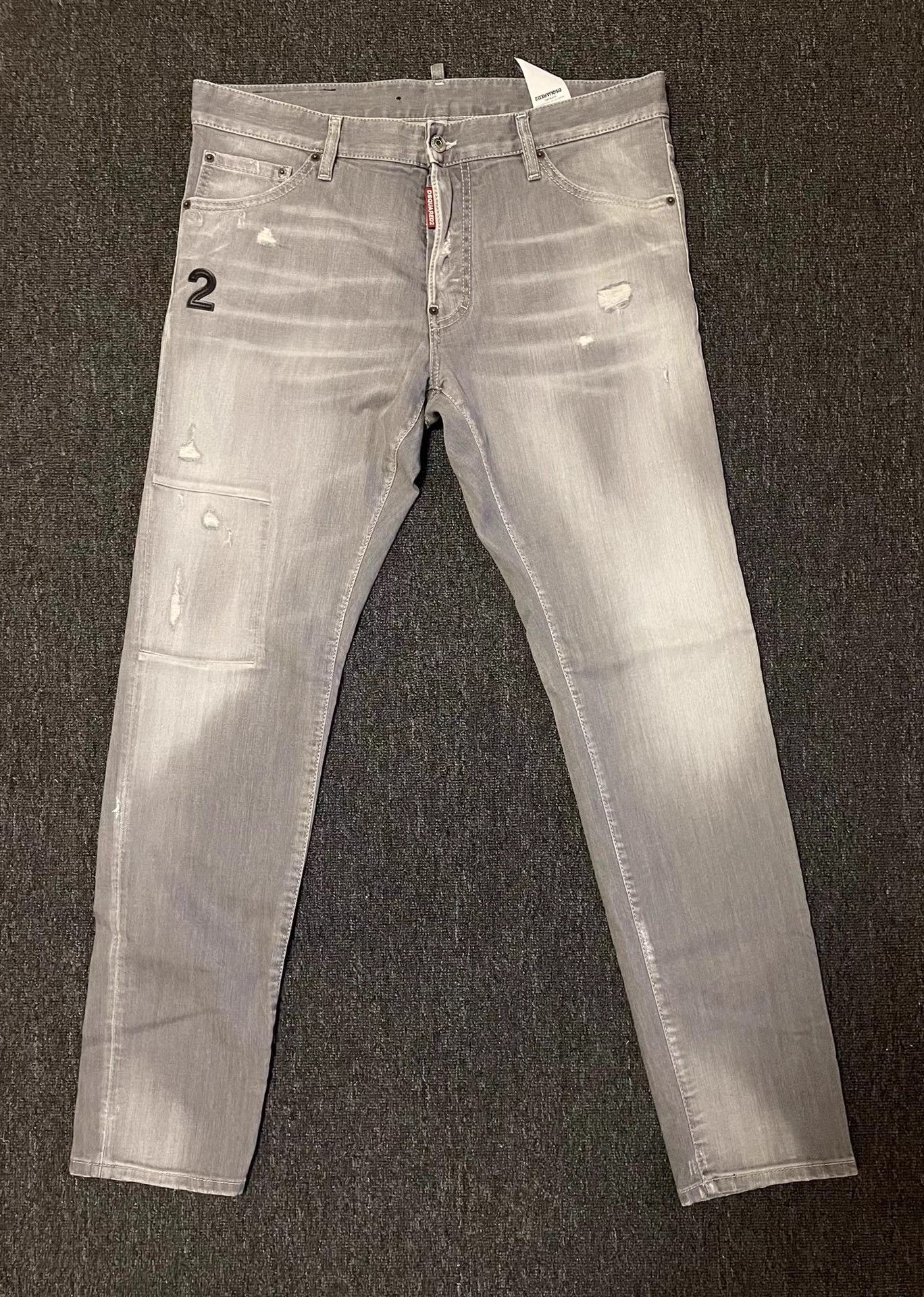 Dsquared2 Grey Jeans CG Fit Stretch