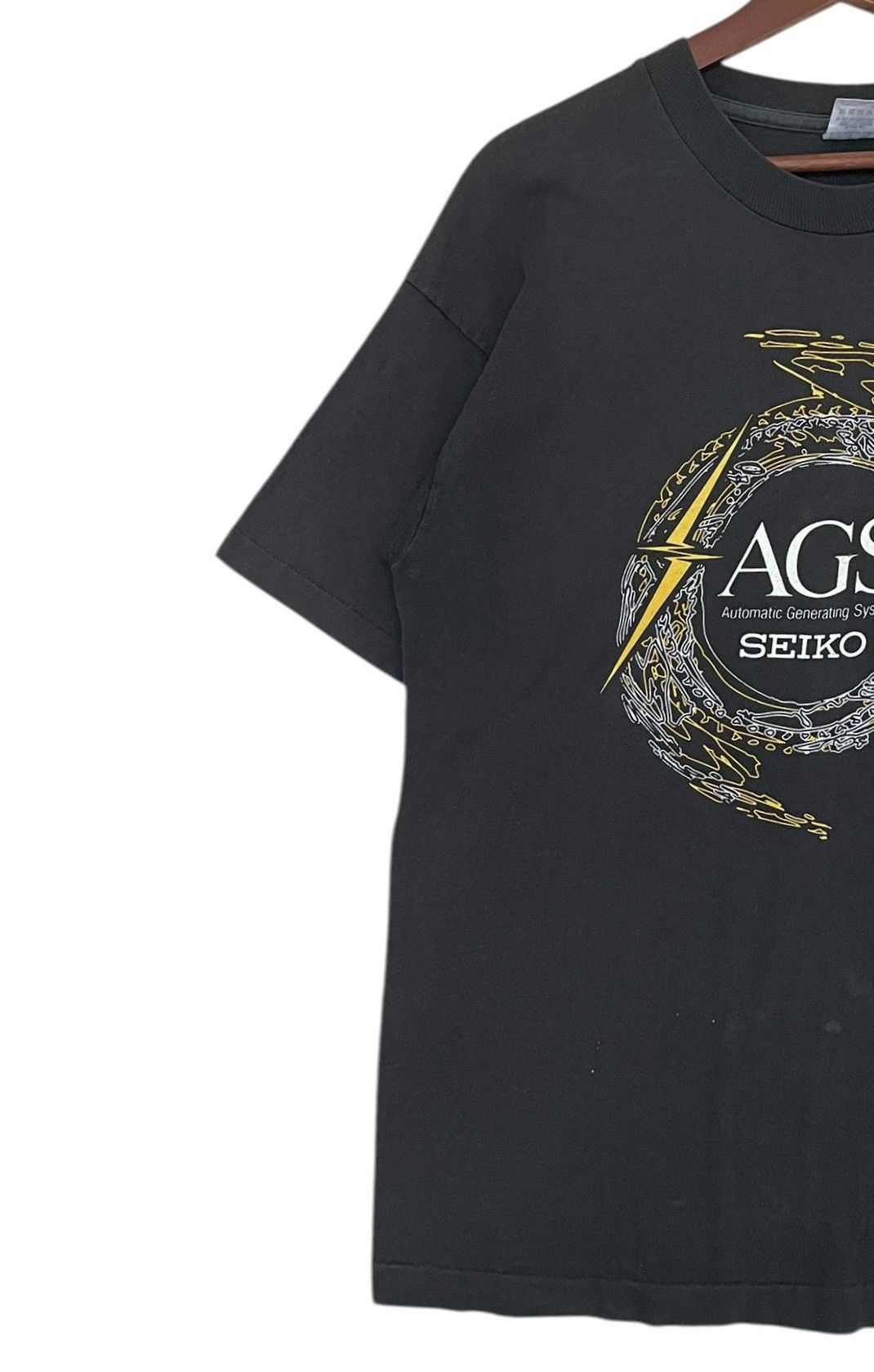 Seiko × Vintage Vintage Brand Seiko Made in Usa Tshirt 1990s Size US L / EU 52-54 / 3 - 3 Thumbnail