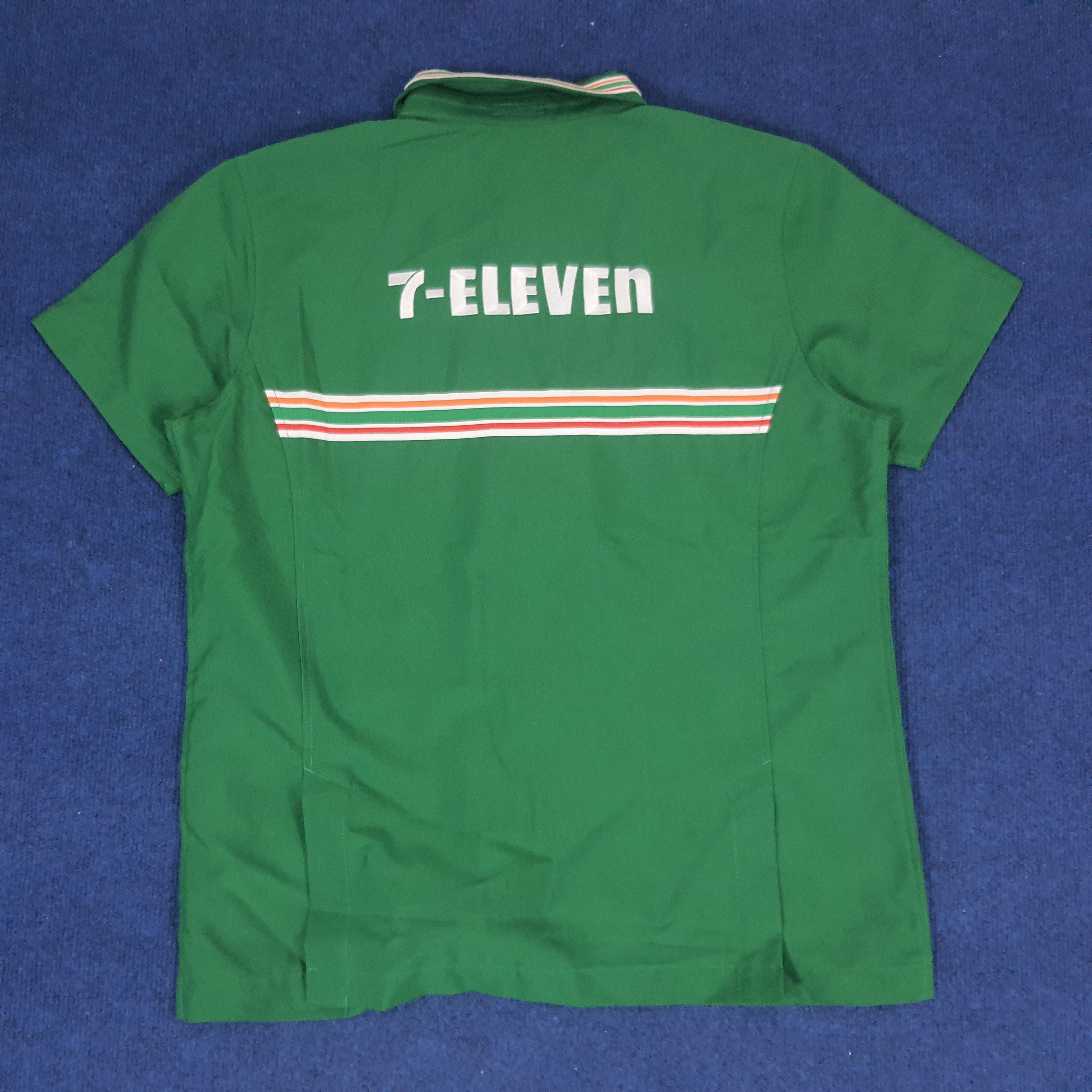 Japanese Brand Vintage 7 Eleven Staff Japanese Brand Work Uniform Shirt Size US M / EU 48-50 / 2 - 3 Thumbnail