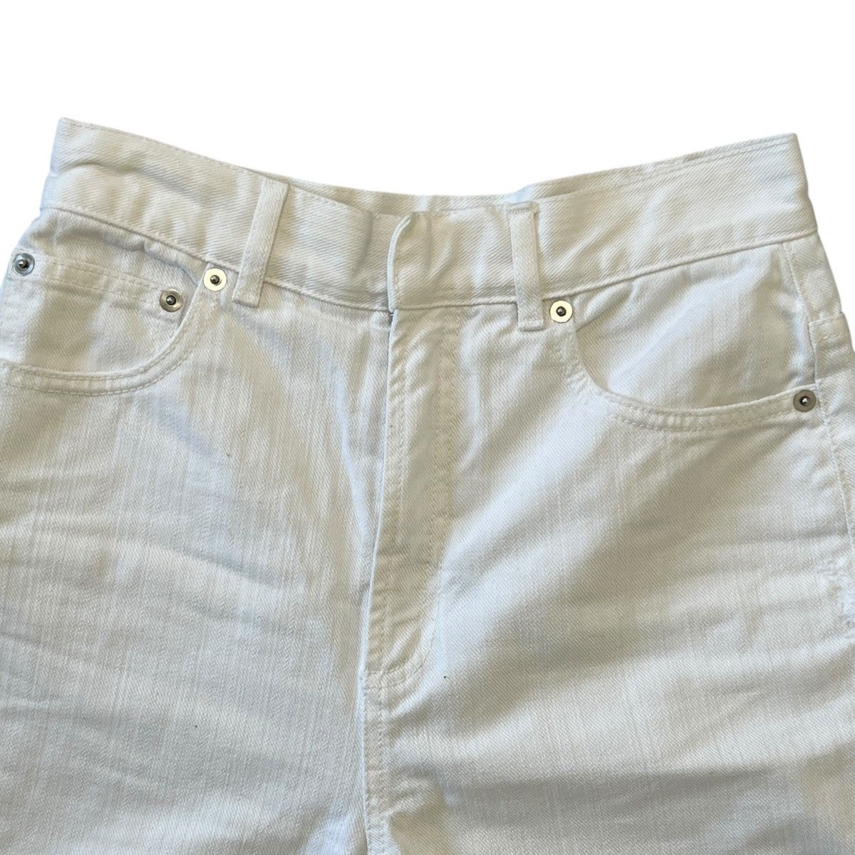 Dior Christian Dior by John Galliano 2008 Spring Wide-Leg Denim Size 27" / US 4 / IT 40 - 2 Thumbnail