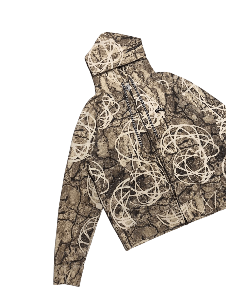 Nitraid Futura X Nitraid Real Stoned Camo Hoodie Distressed Size US XL / EU 56 / 4 - 5 Thumbnail