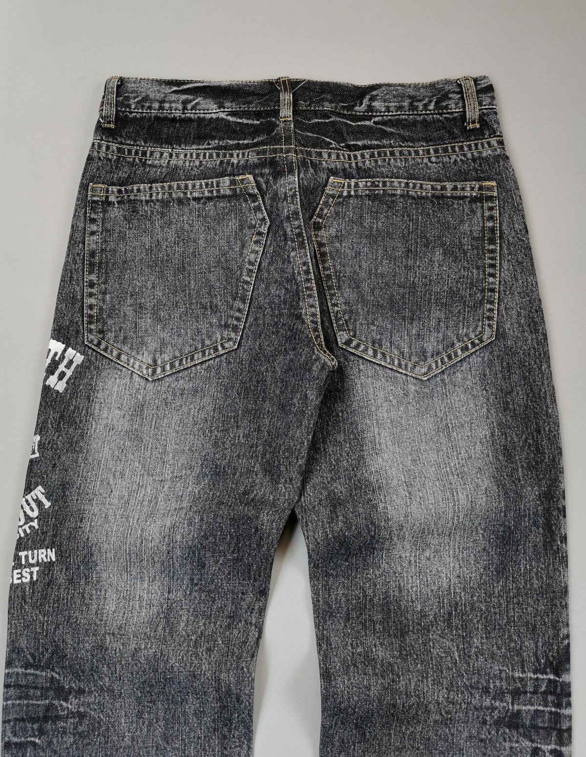Designer × If Six Was Nine × Japanese Brand BACK & FORTH DOUBLE ZIPPER JEANS (LG32) Size US 32 / EU 48 - 6 Thumbnail