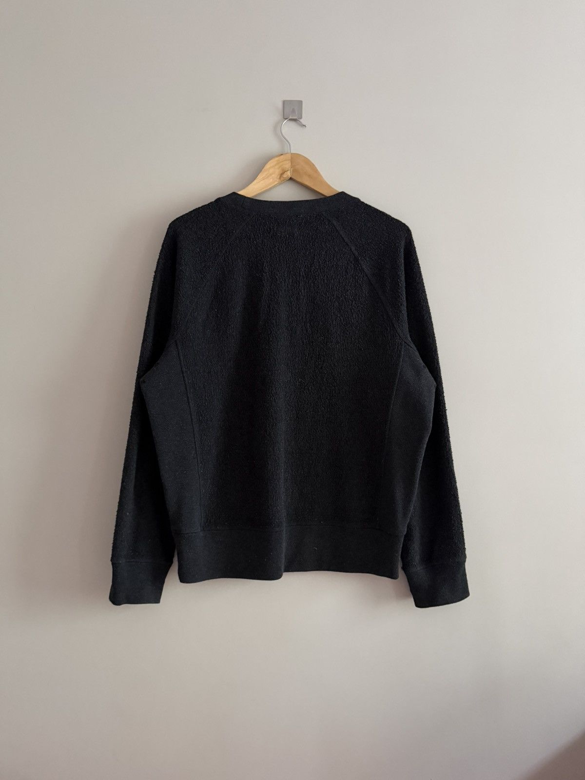 Acne Studios Acne Studios Black Minimalist Crewneck Sweatshirt Size US M / EU 48-50 / 2 - 6 Thumbnail