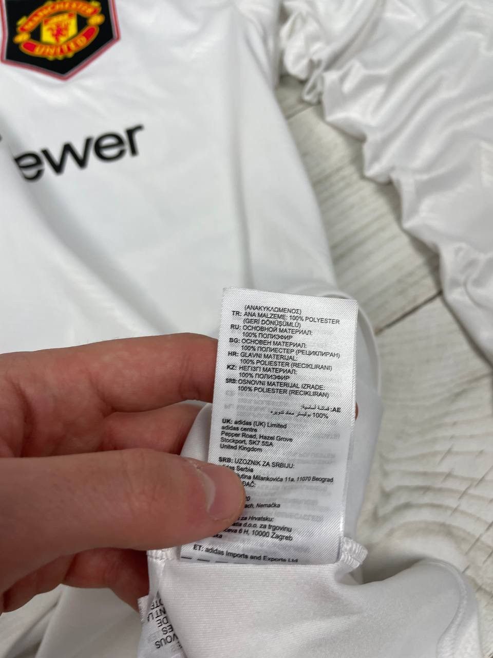 Adidas Manchester United 2022 2023 Garnacho #49 Away Shirt Jersey Size US L / EU 52-54 / 3 - 5 Thumbnail