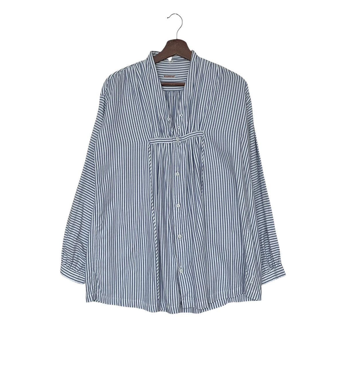 Japanese Brand × Kapital × Vintage Vintage Japanese Brand Kapital Stripes Shirt 2000s Size US XS / EU 42 / 0 - 1 Thumbnail
