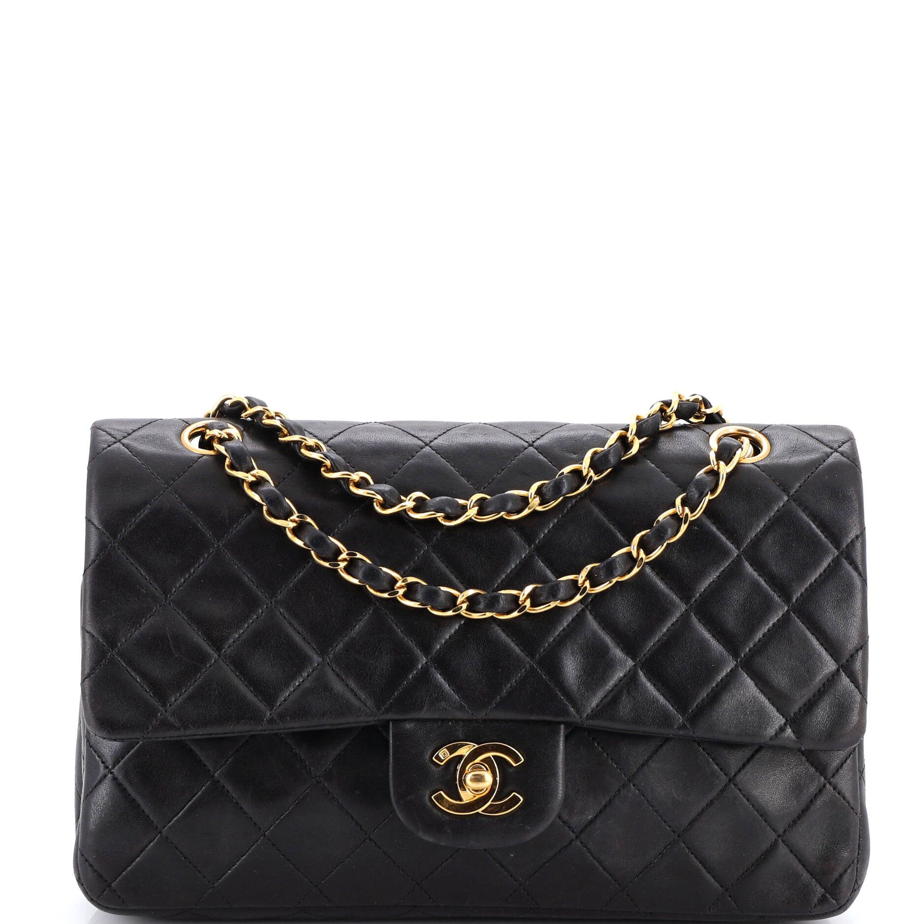 Chanel Vintage Classic Double Flap Bag Size ONE SIZE - 1 Thumbnail