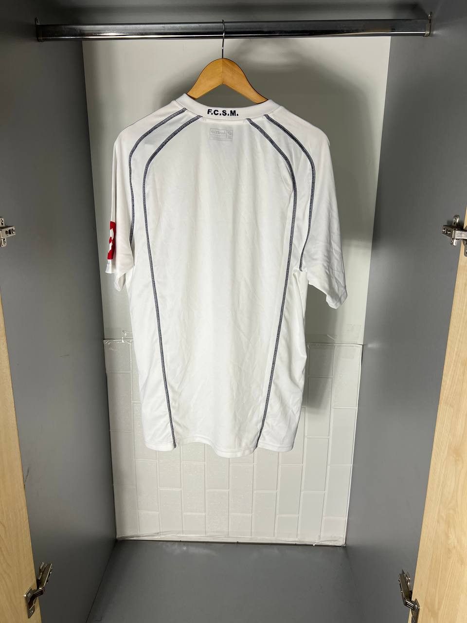 Vintage VERY RARE LOTTO FC SOCHAUX FRANCE RETRO SOCCER JERSEY 90s Size US XXL / EU 58 / 5 - 12 Thumbnail